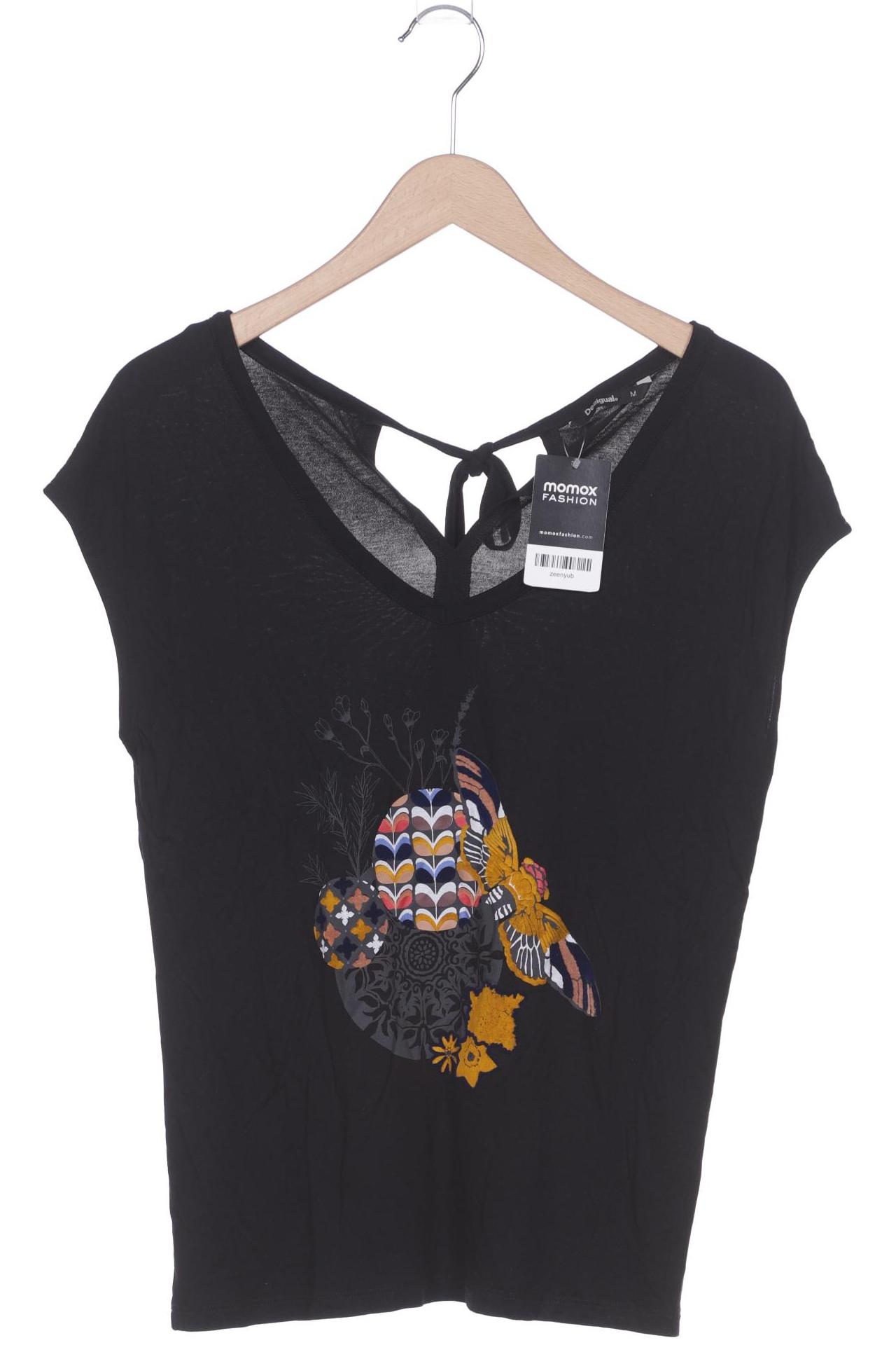

Desigual Damen T-Shirt, schwarz, Gr. 38