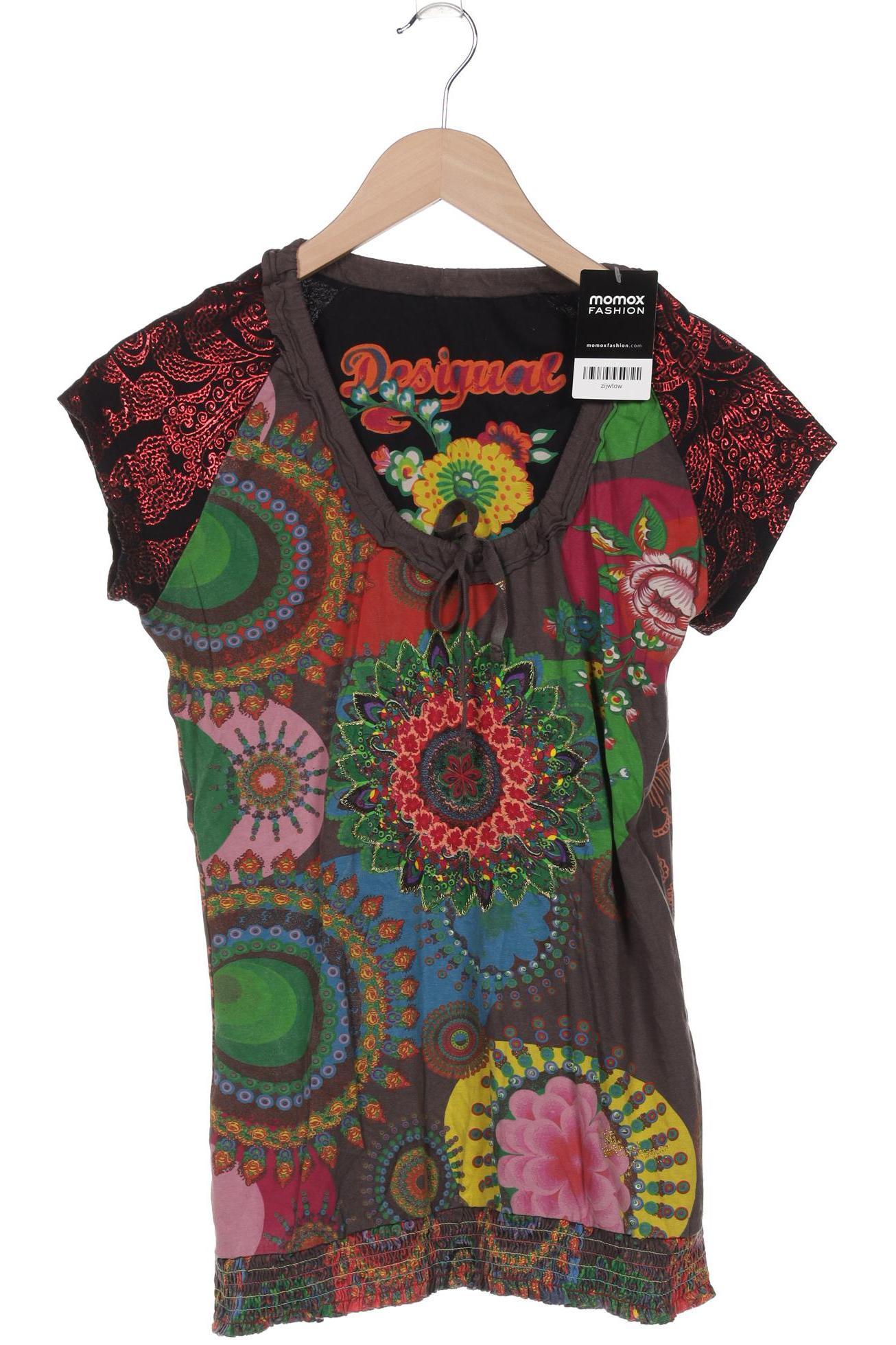 

Desigual Damen T-Shirt, mehrfarbig, Gr. 44