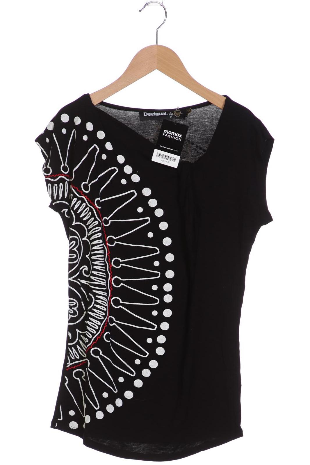 

Desigual Damen T-Shirt, schwarz