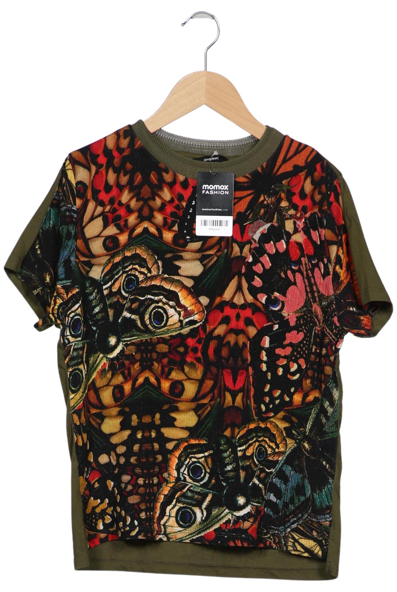 

Desigual Damen T-Shirt, grün, Gr. 38