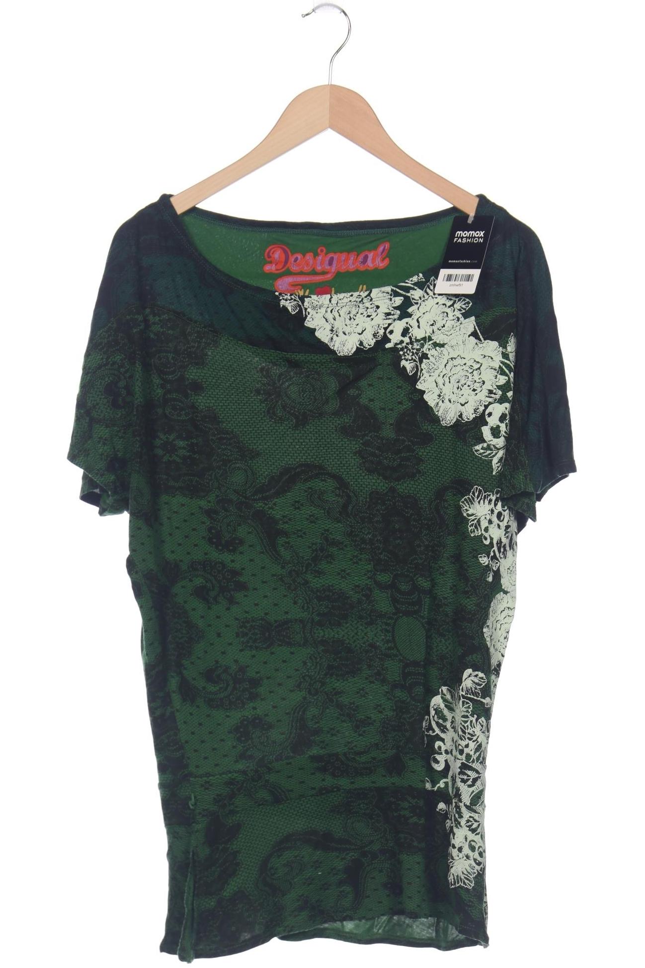 

Desigual Damen T-Shirt, grün, Gr. 38