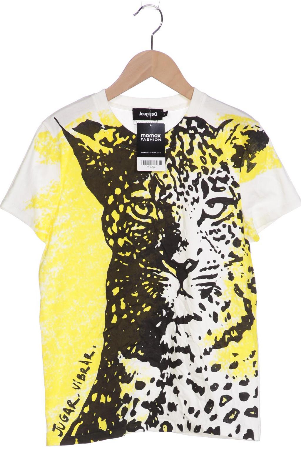 

Desigual Damen T-Shirt, weiß, Gr. 36