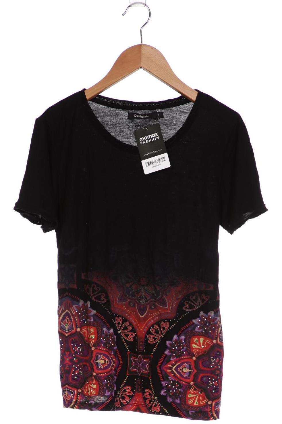 

Desigual Damen T-Shirt, schwarz, Gr. 36