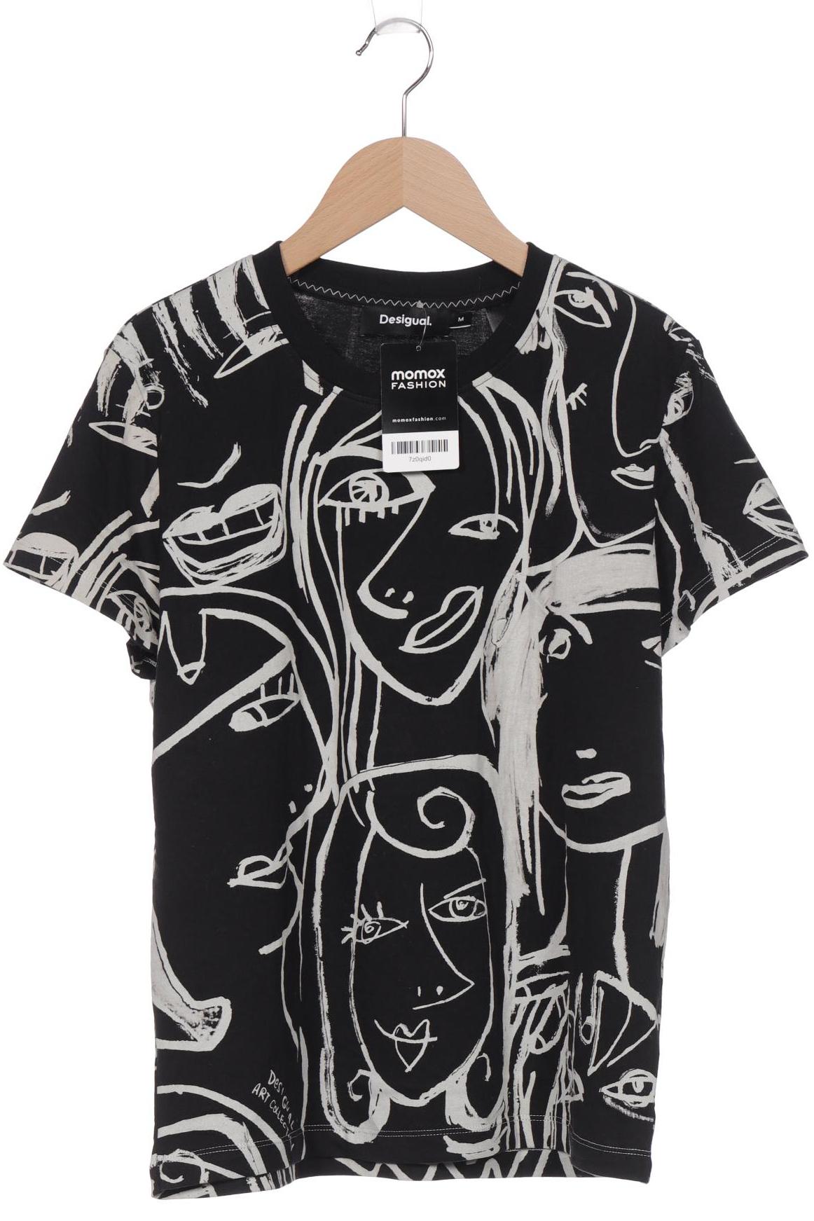 

Desigual Damen T-Shirt, schwarz, Gr. 38