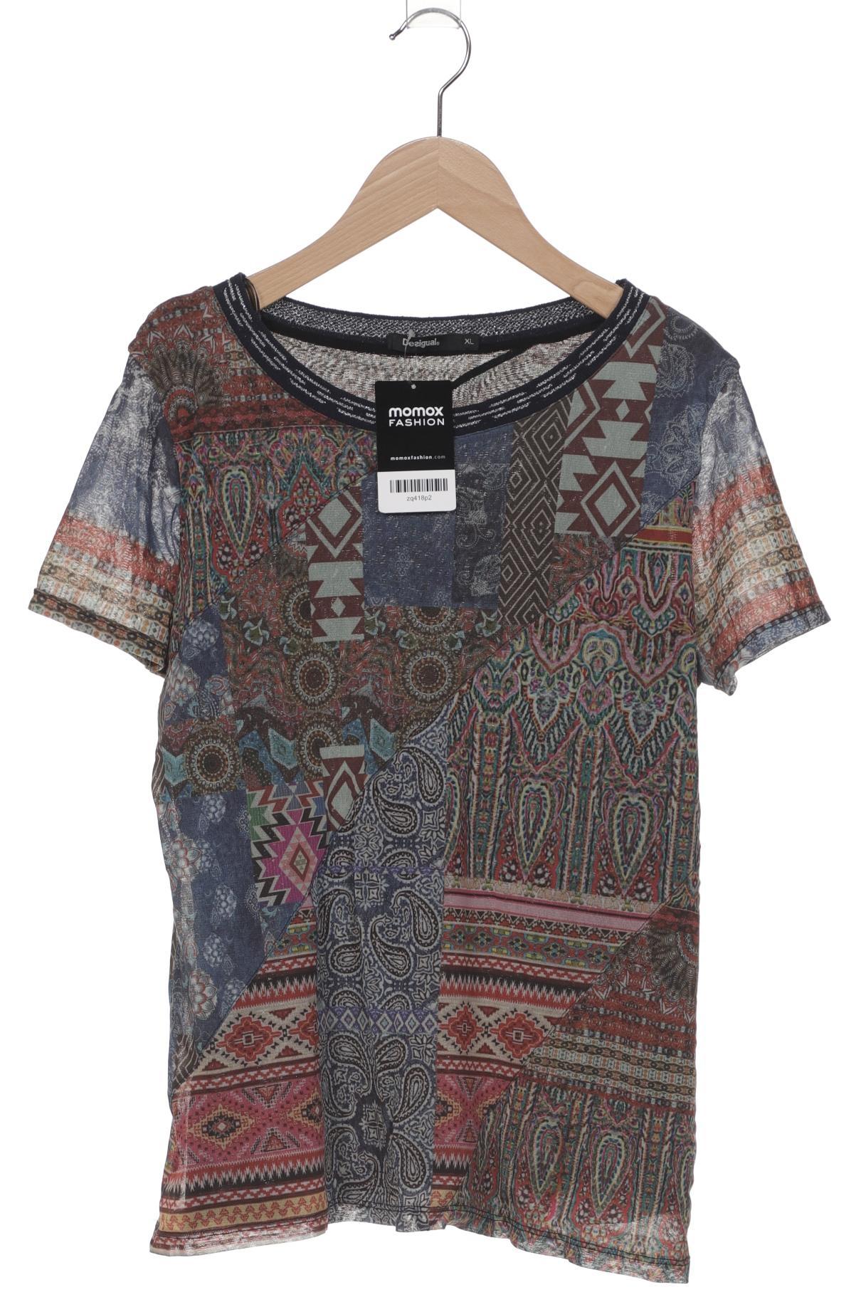 

Desigual Damen T-Shirt, mehrfarbig, Gr. 44
