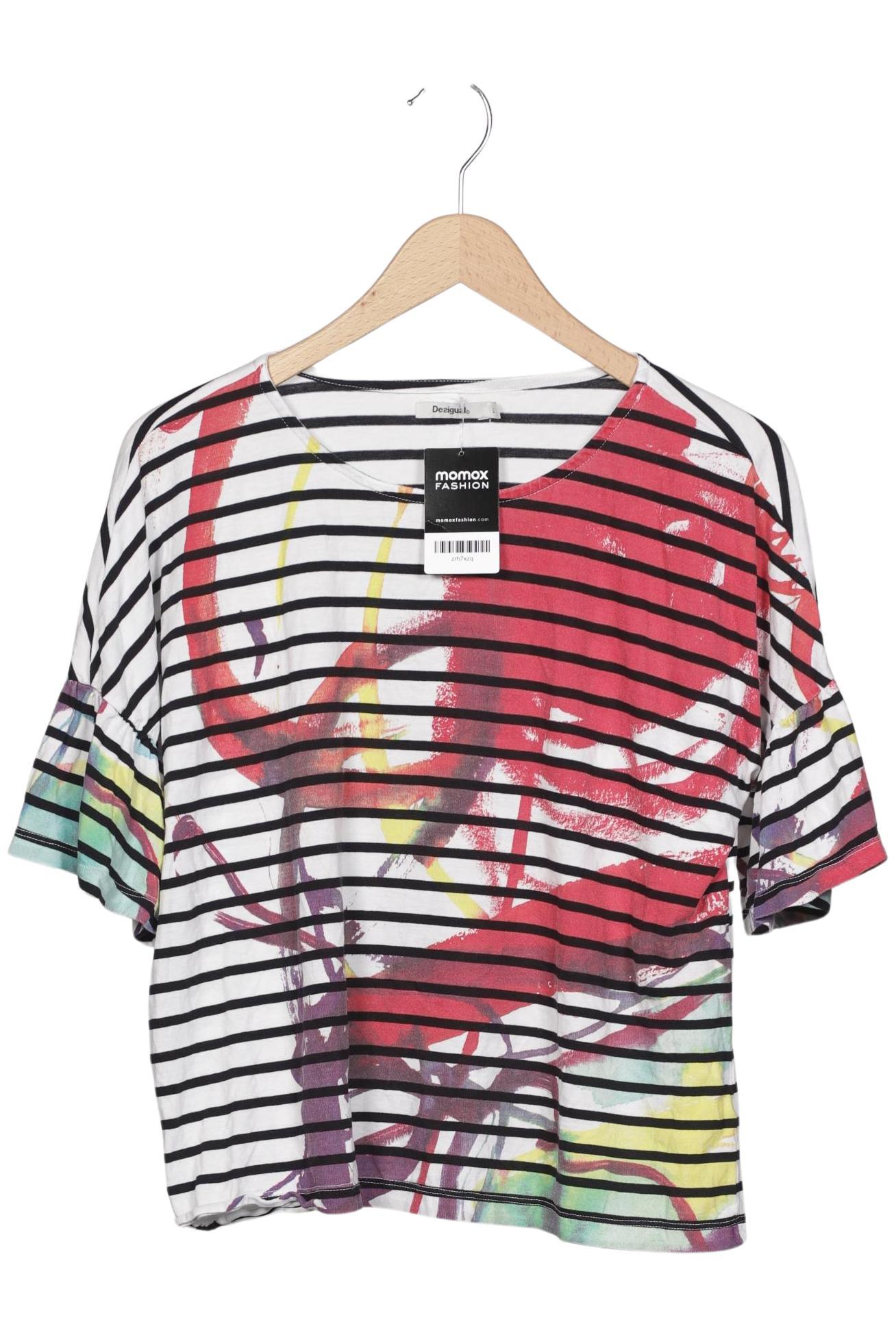 

Desigual Damen T-Shirt, mehrfarbig, Gr. 42