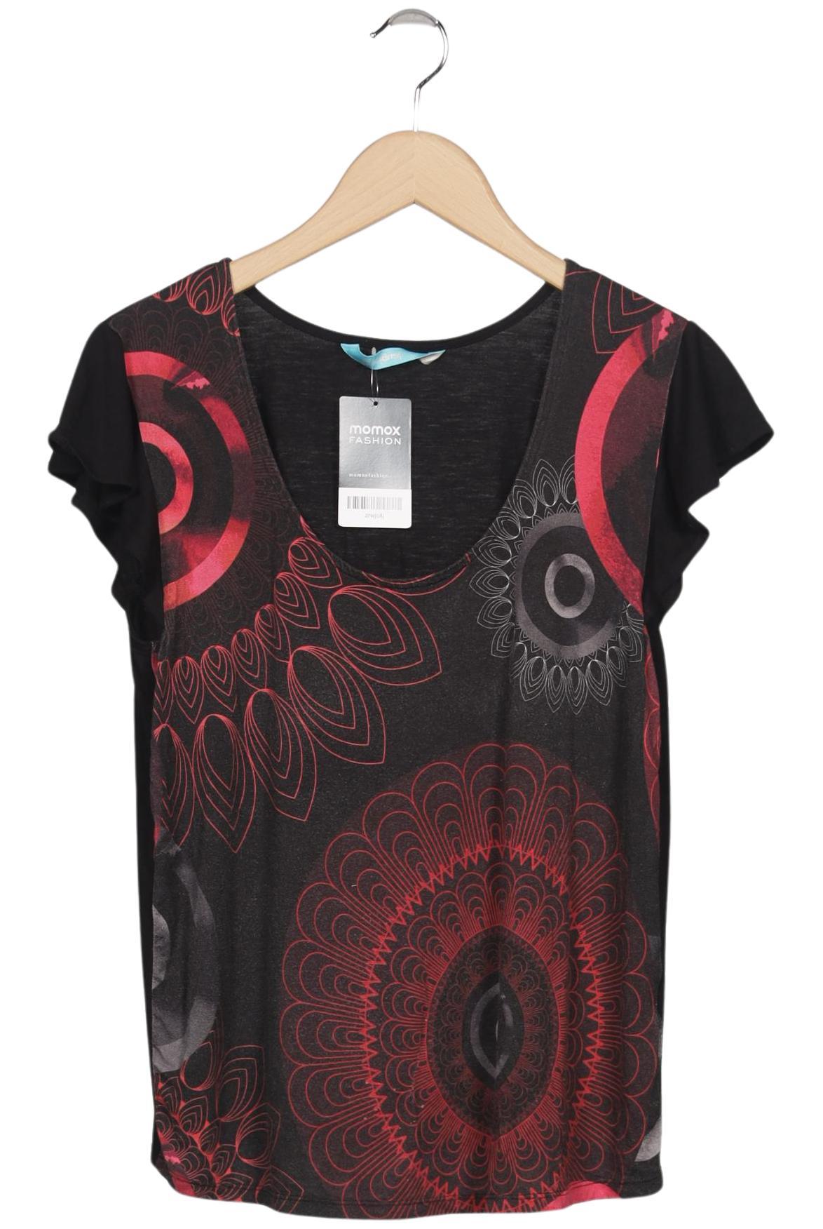 

Desigual Damen T-Shirt, mehrfarbig, Gr. 42
