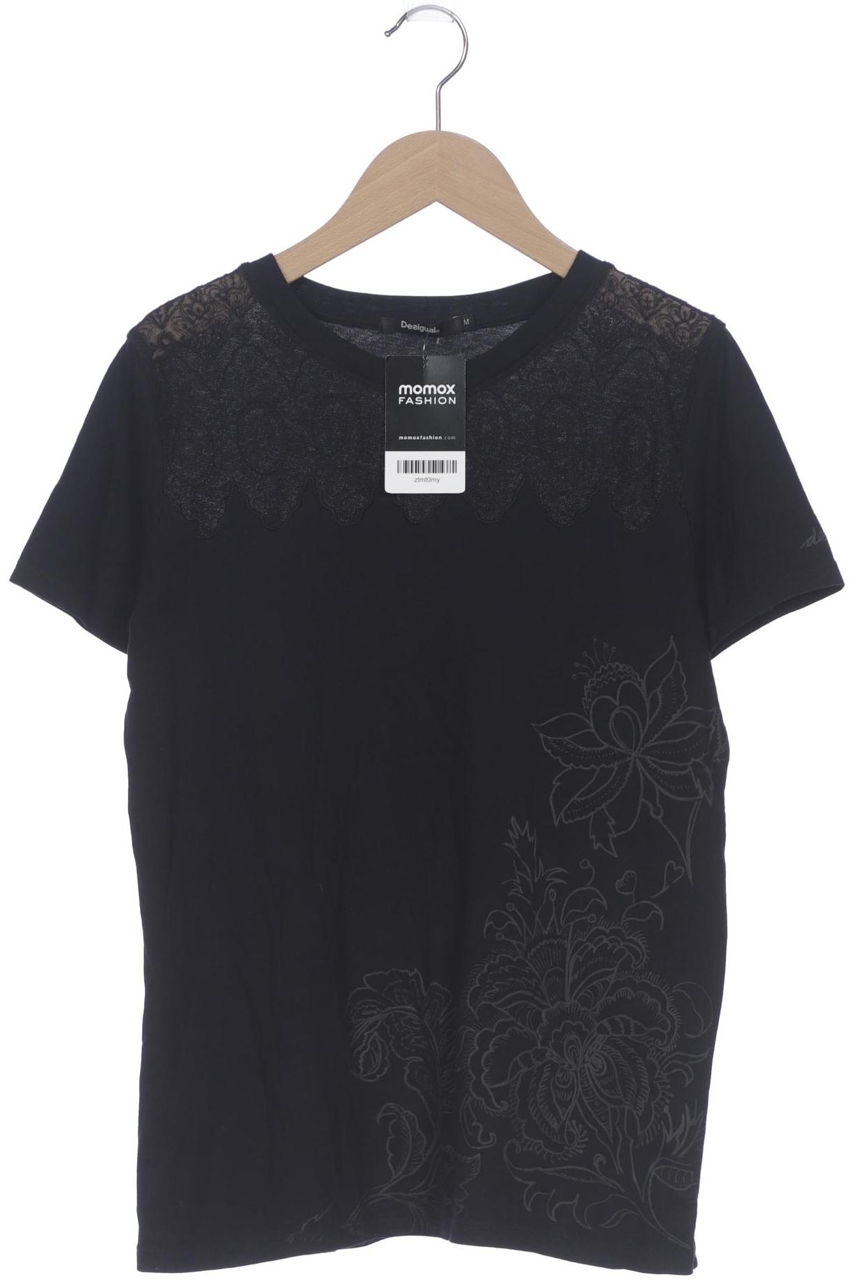 

Desigual Damen T-Shirt, schwarz, Gr. 38