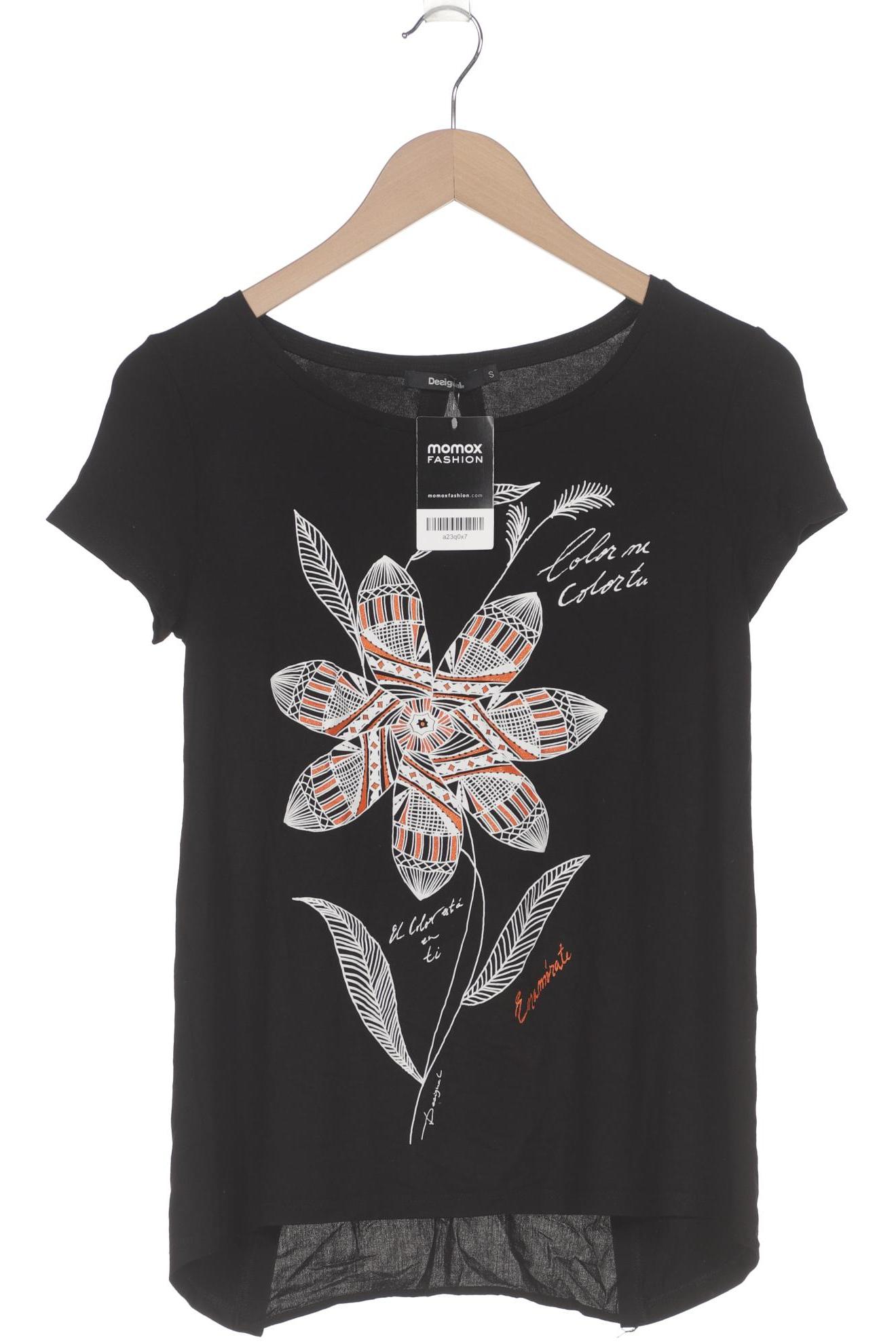 

Desigual Damen T-Shirt, schwarz, Gr. 36