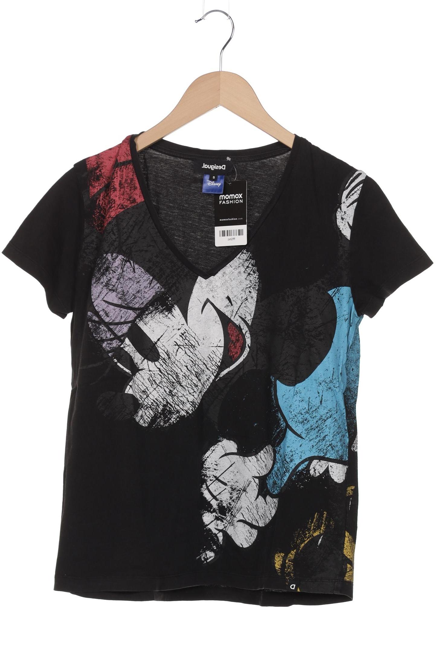

Desigual Damen T-Shirt, schwarz, Gr. 36