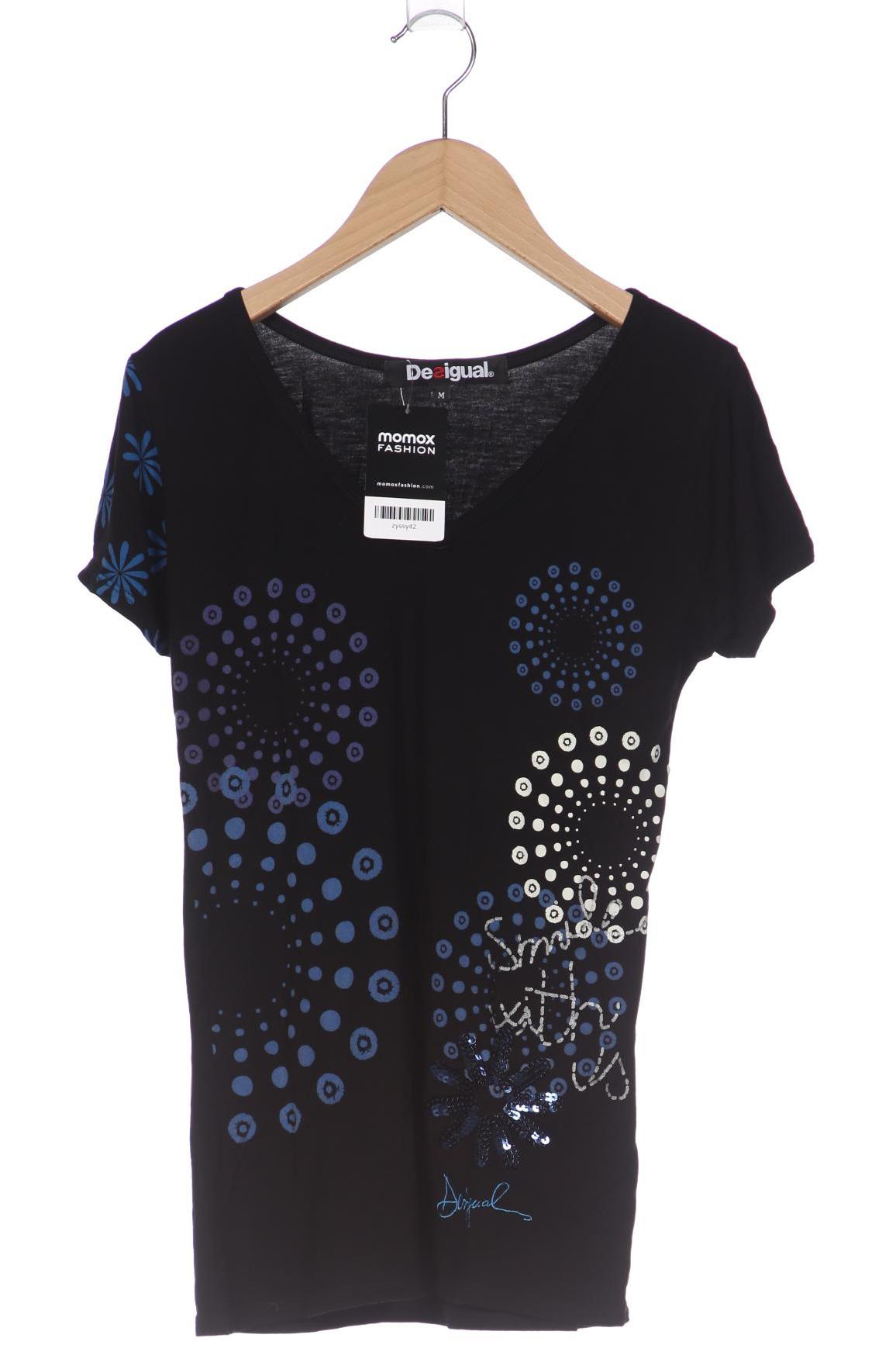 

Desigual Damen T-Shirt, schwarz