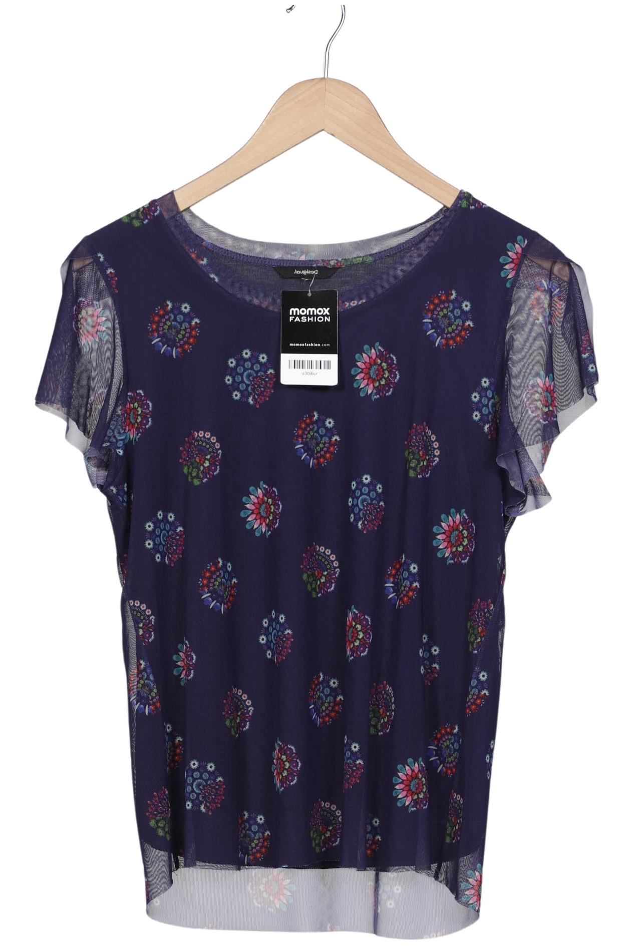 

Desigual Damen T-Shirt, marineblau, Gr. 42