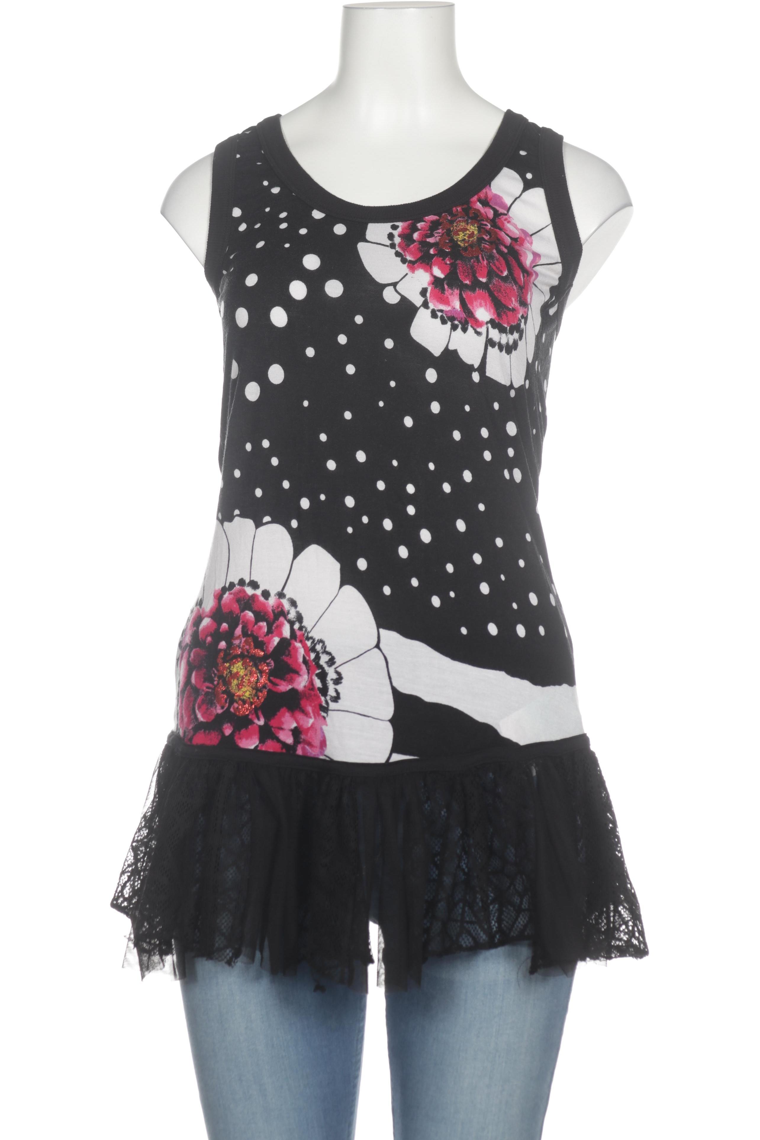 

Desigual Damen Top, schwarz, Gr. 38