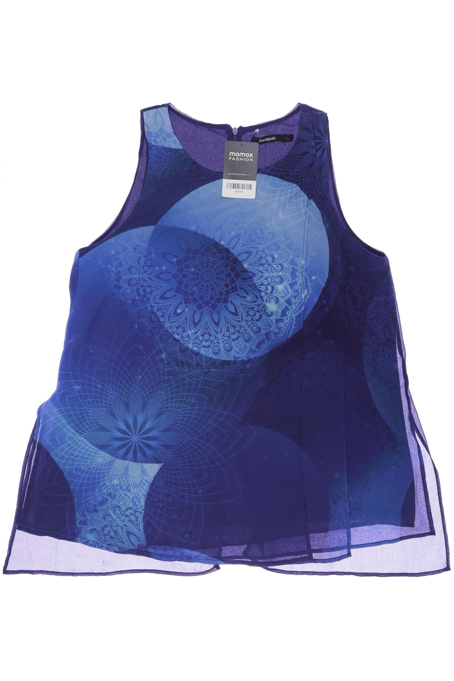 

Desigual Damen Top, blau, Gr. 42