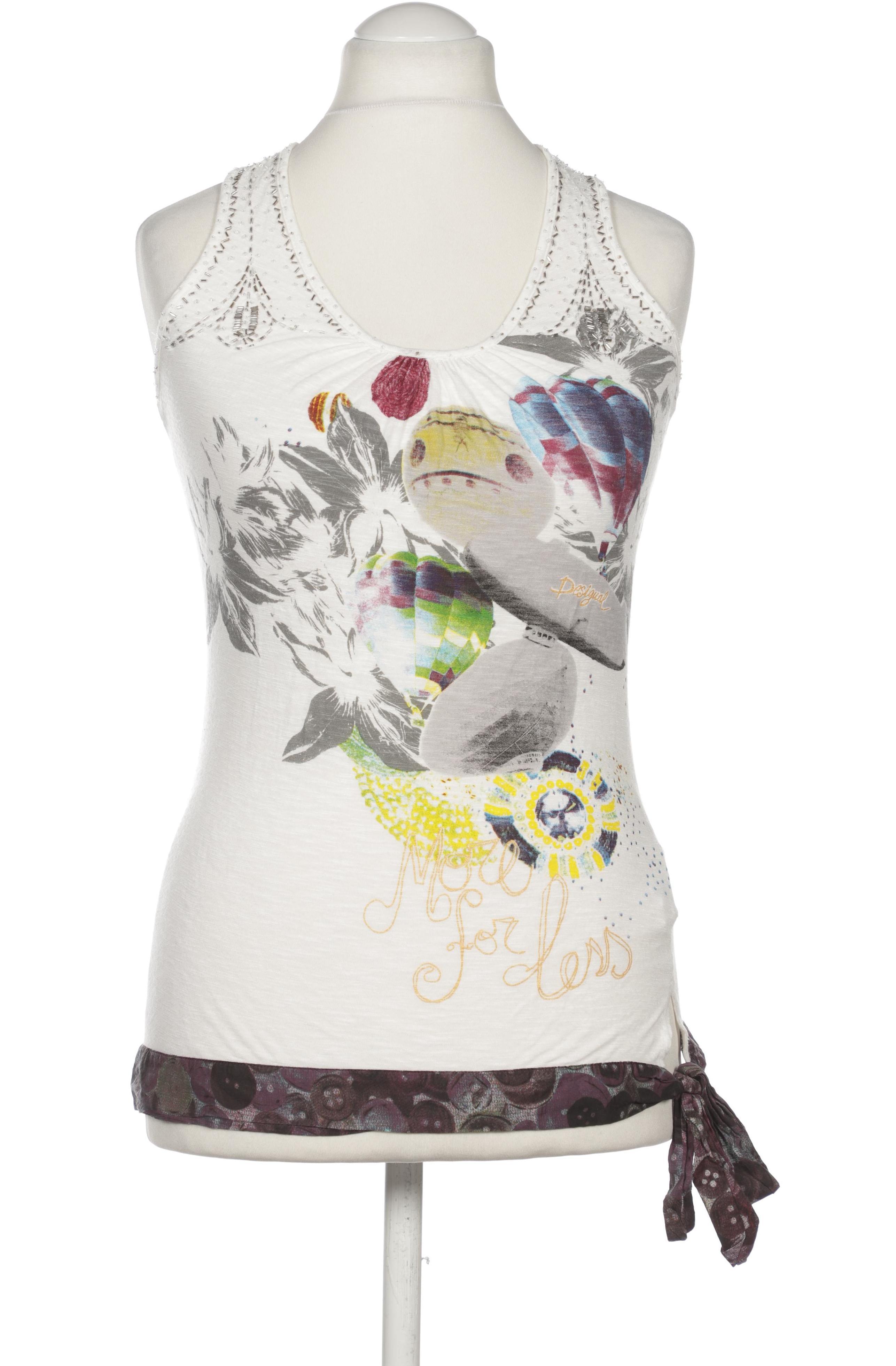 

Desigual Damen Top, weiß, Gr.