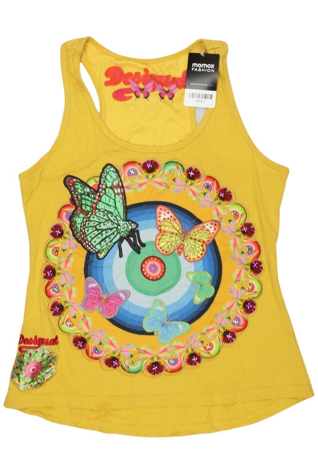 

Desigual Damen Top, gelb, Gr. 38