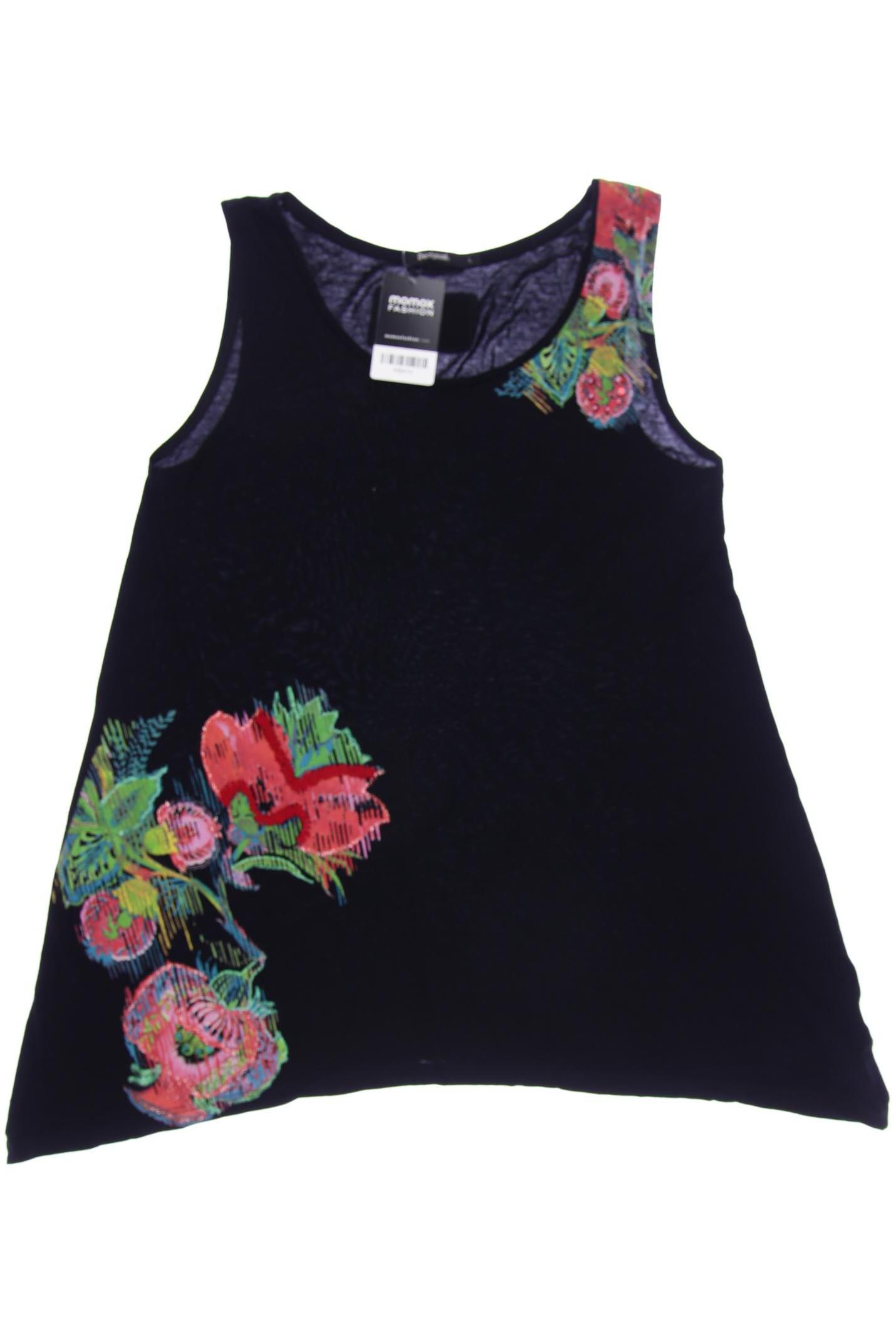 

Desigual Damen Top, schwarz, Gr. 42