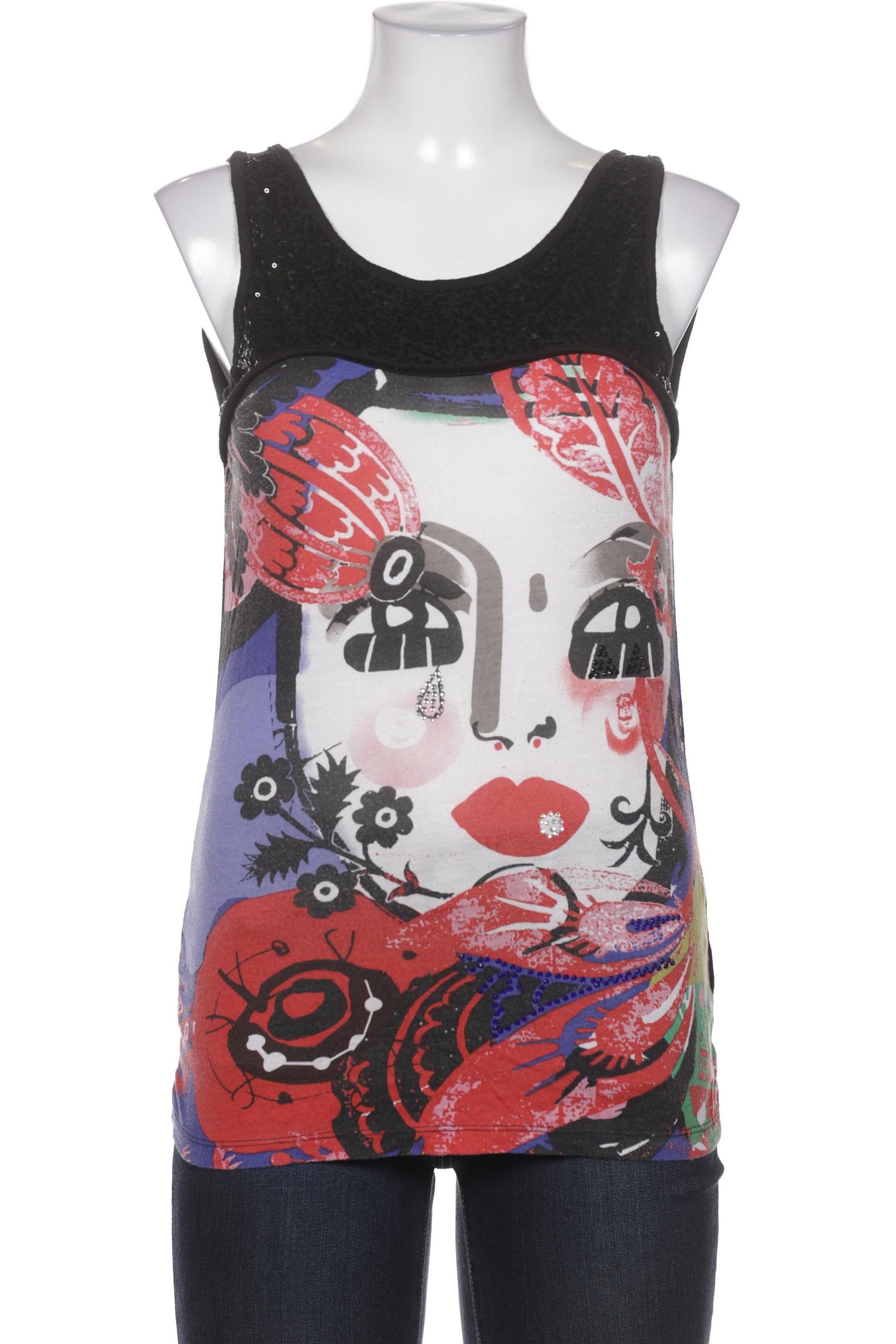 

Desigual Damen Top, schwarz, Gr. 38