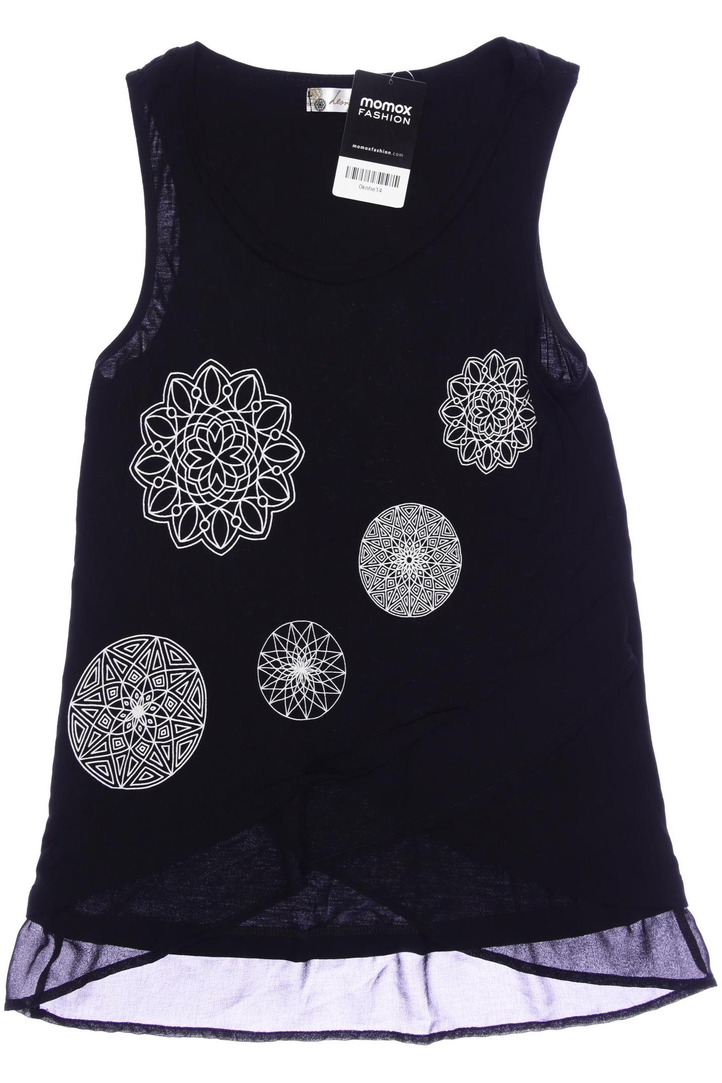 

Desigual Damen Top, schwarz, Gr. 38