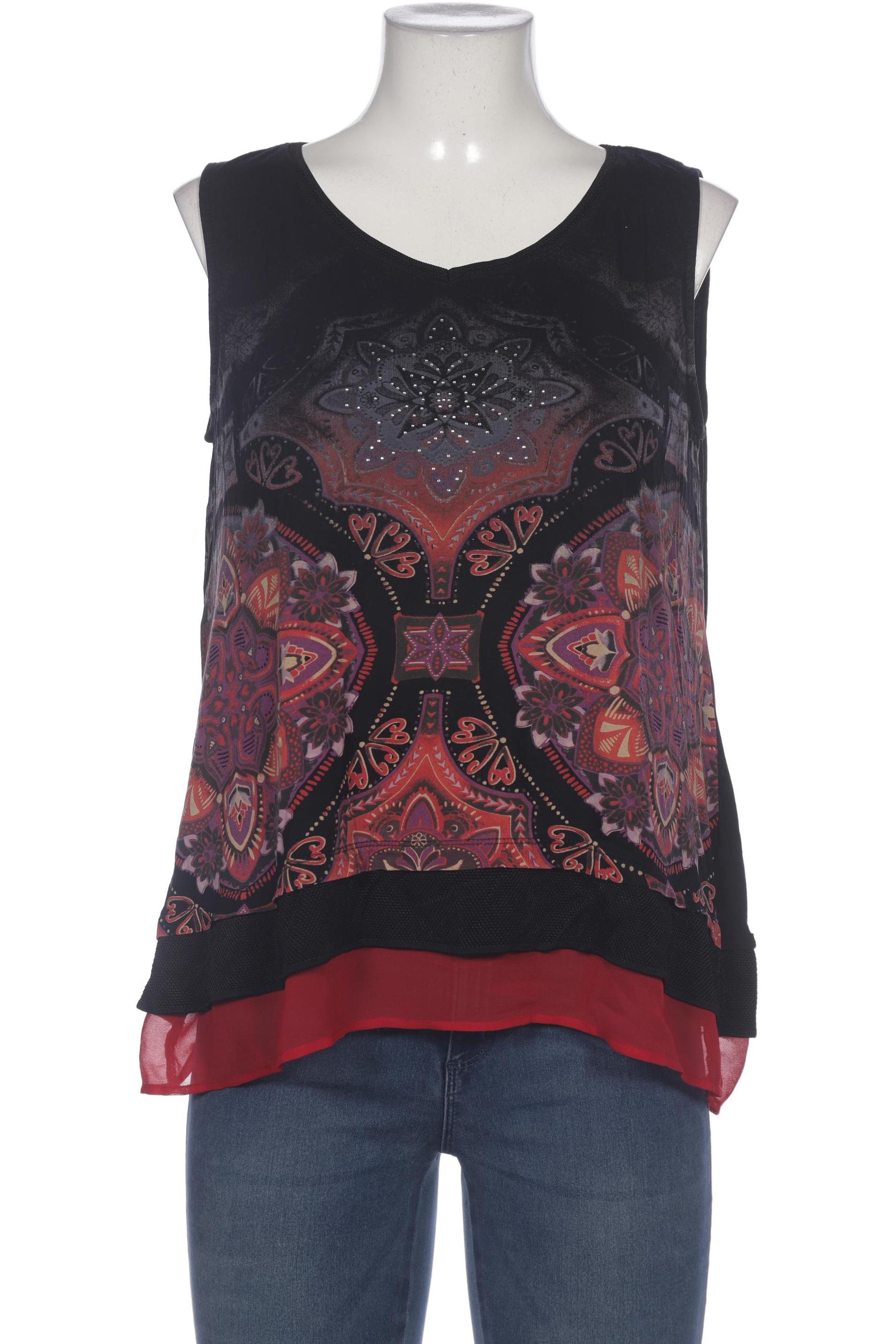 

Desigual Damen Top, schwarz, Gr. 42