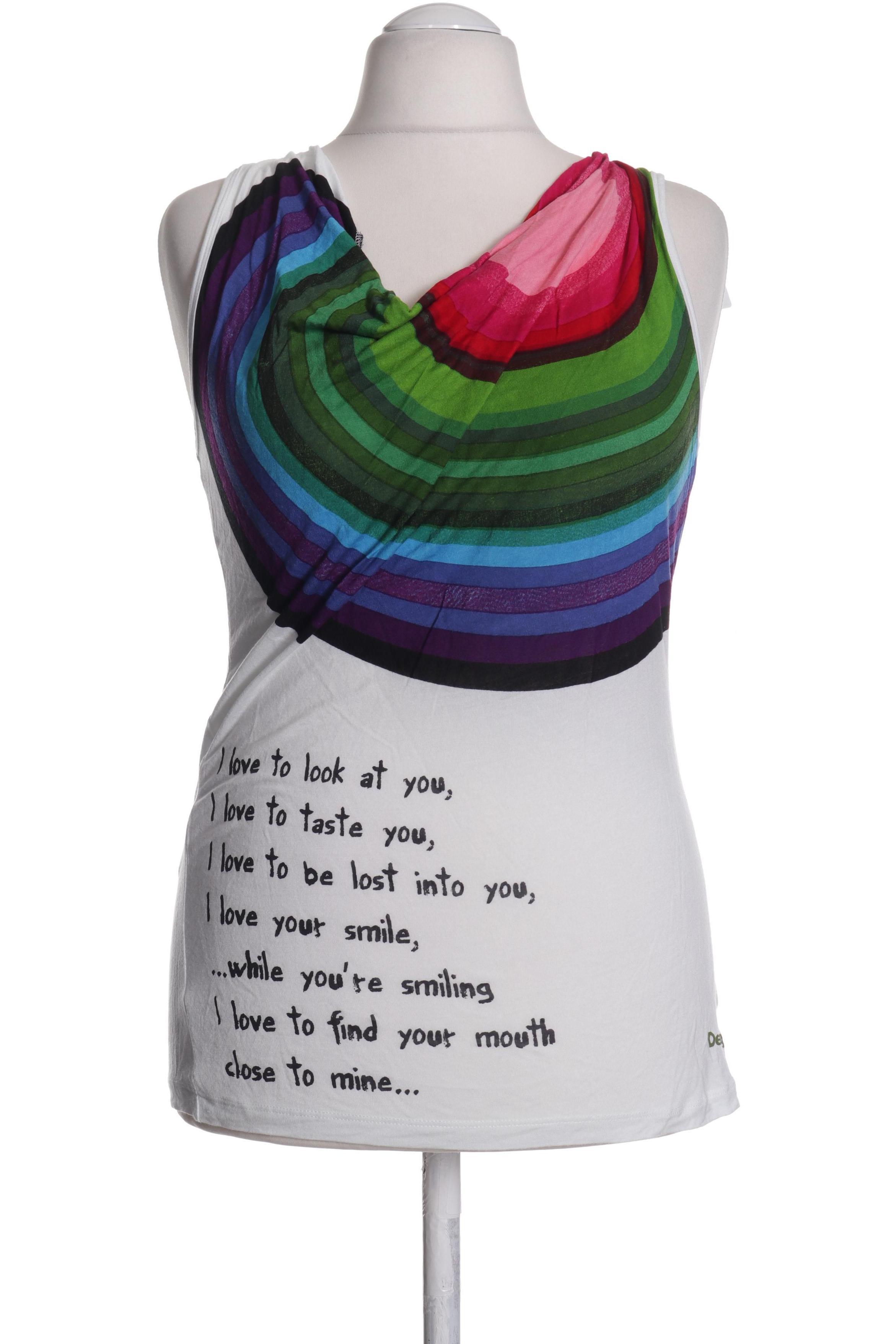 

Desigual Damen Top, weiß, Gr.