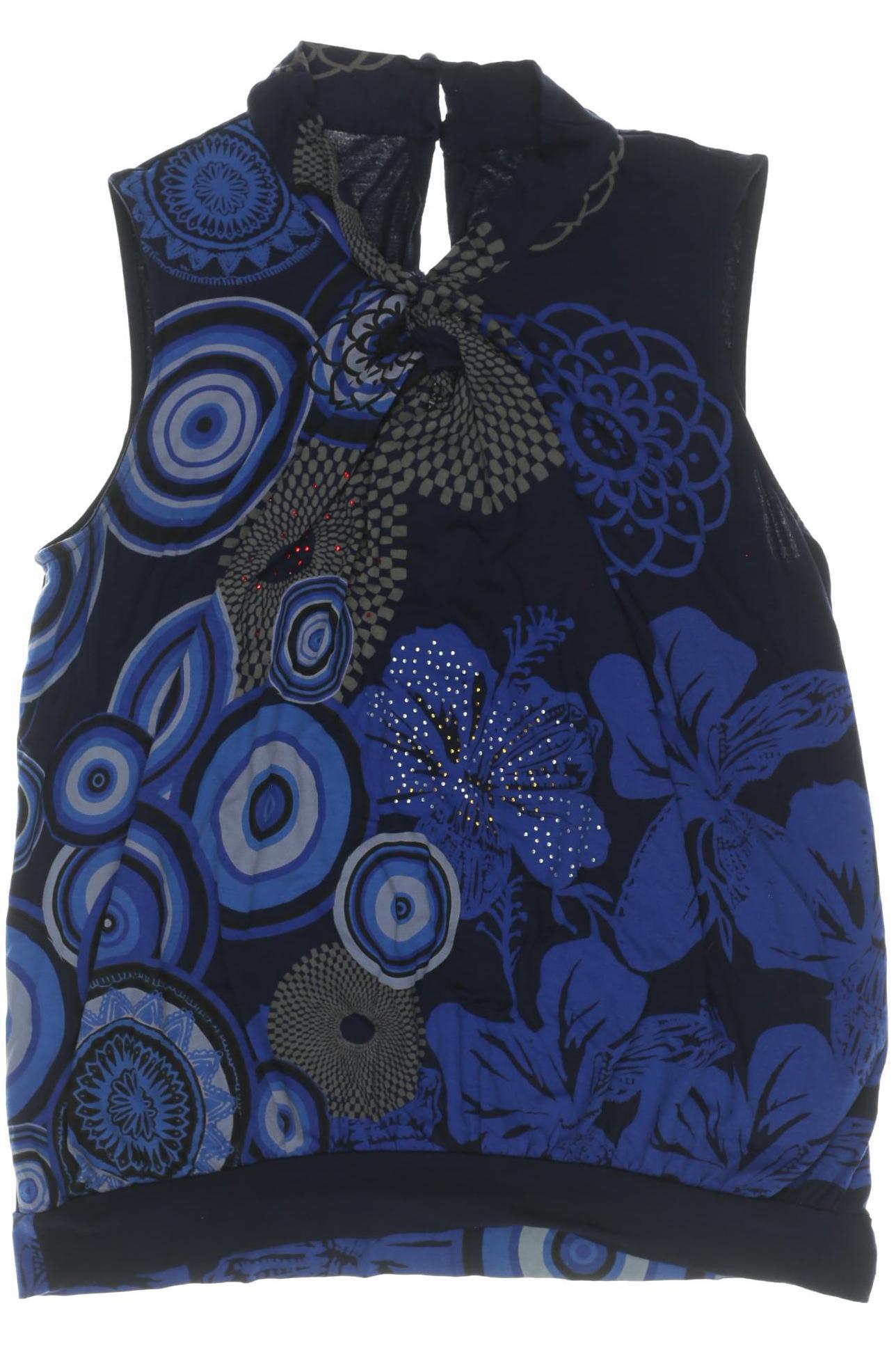 

Desigual Damen Top, blau, Gr.
