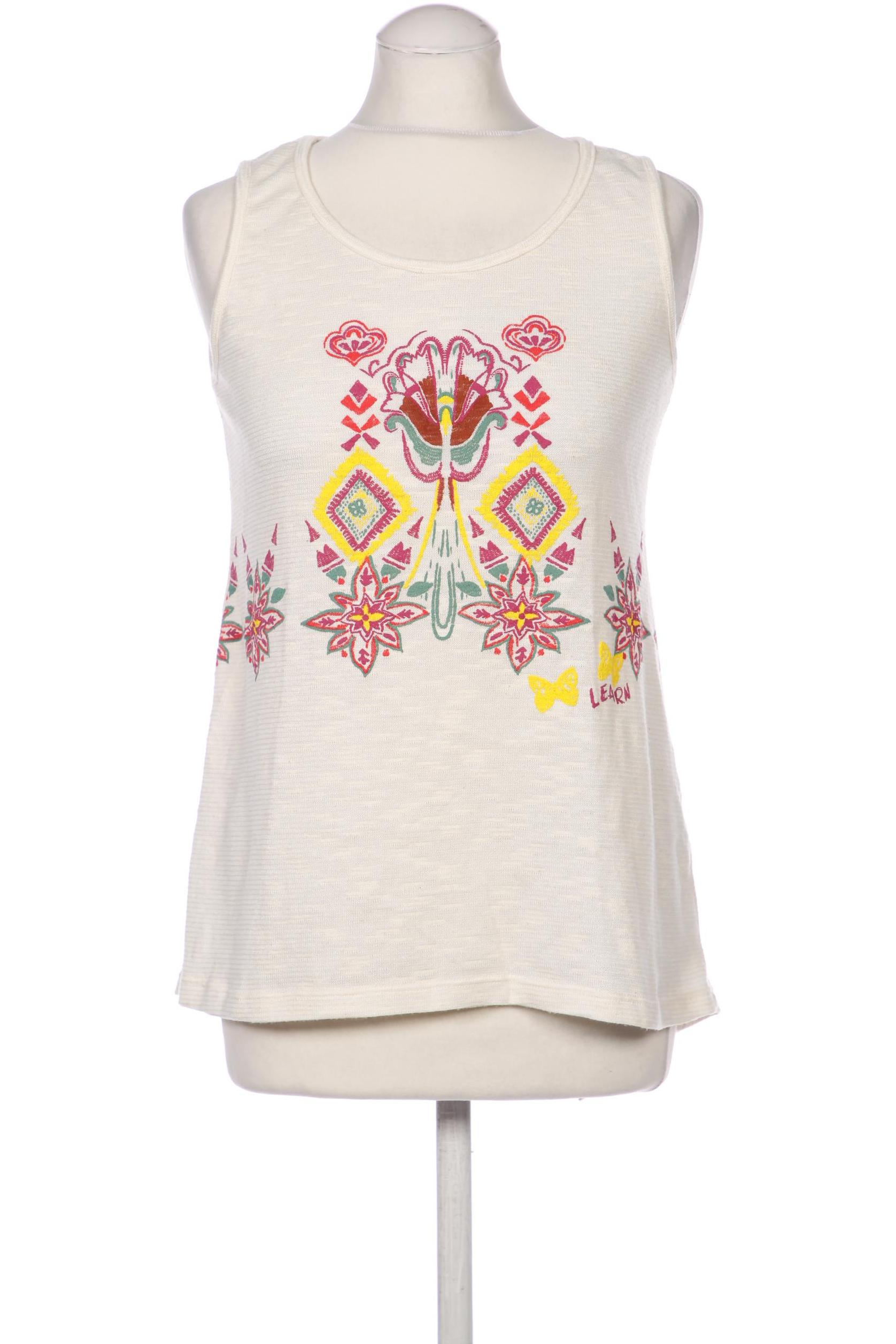 

Desigual Damen Top, cremeweiß