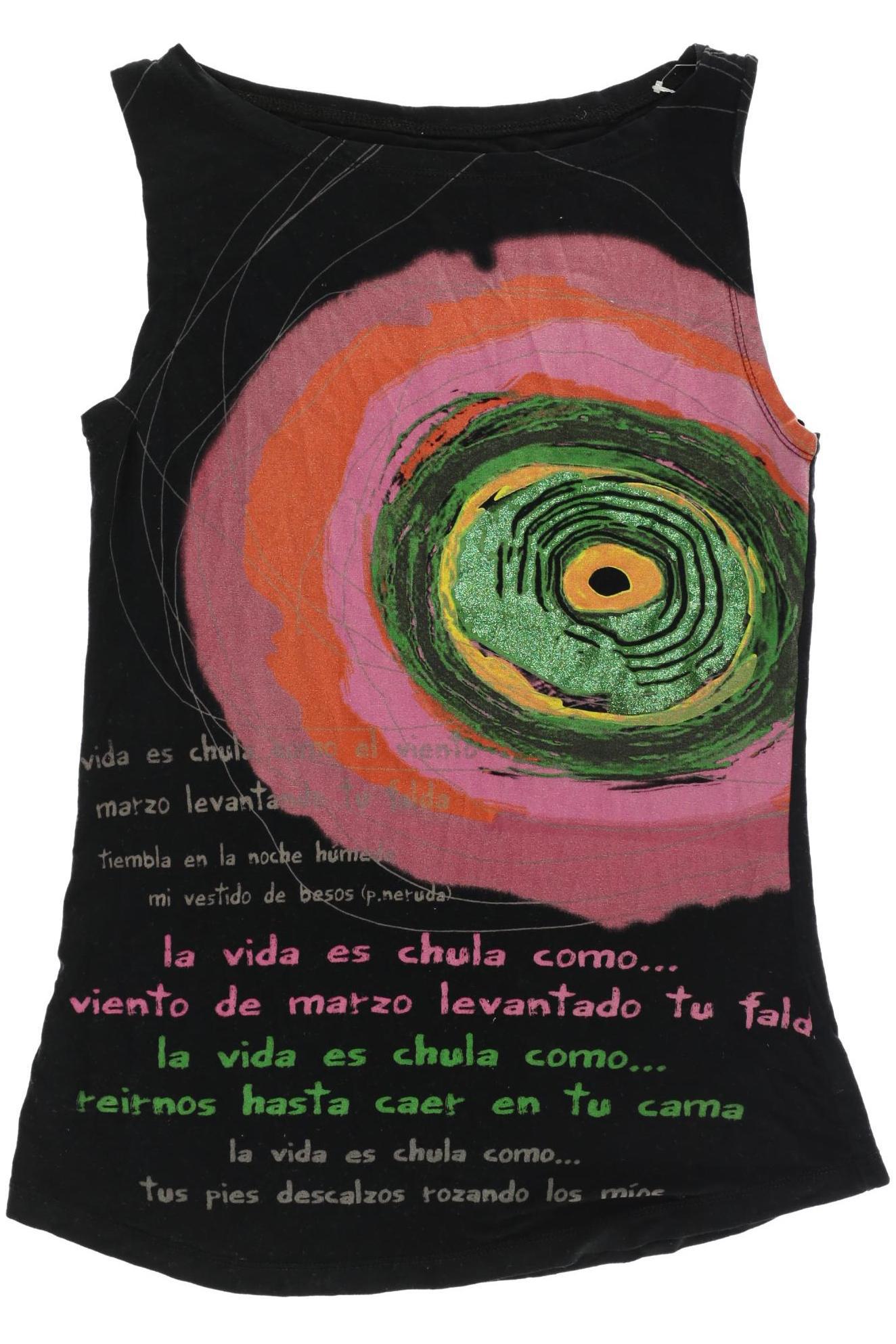 

Desigual Damen Top, schwarz, Gr.