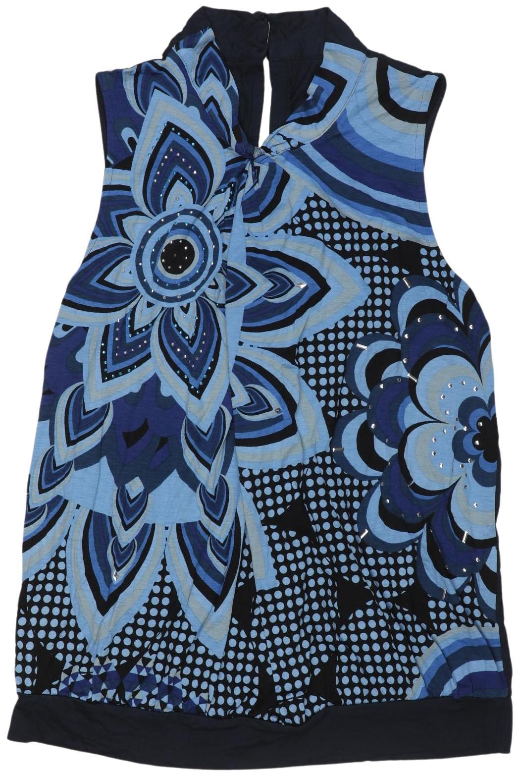 

Desigual Damen Top, marineblau, Gr. 42