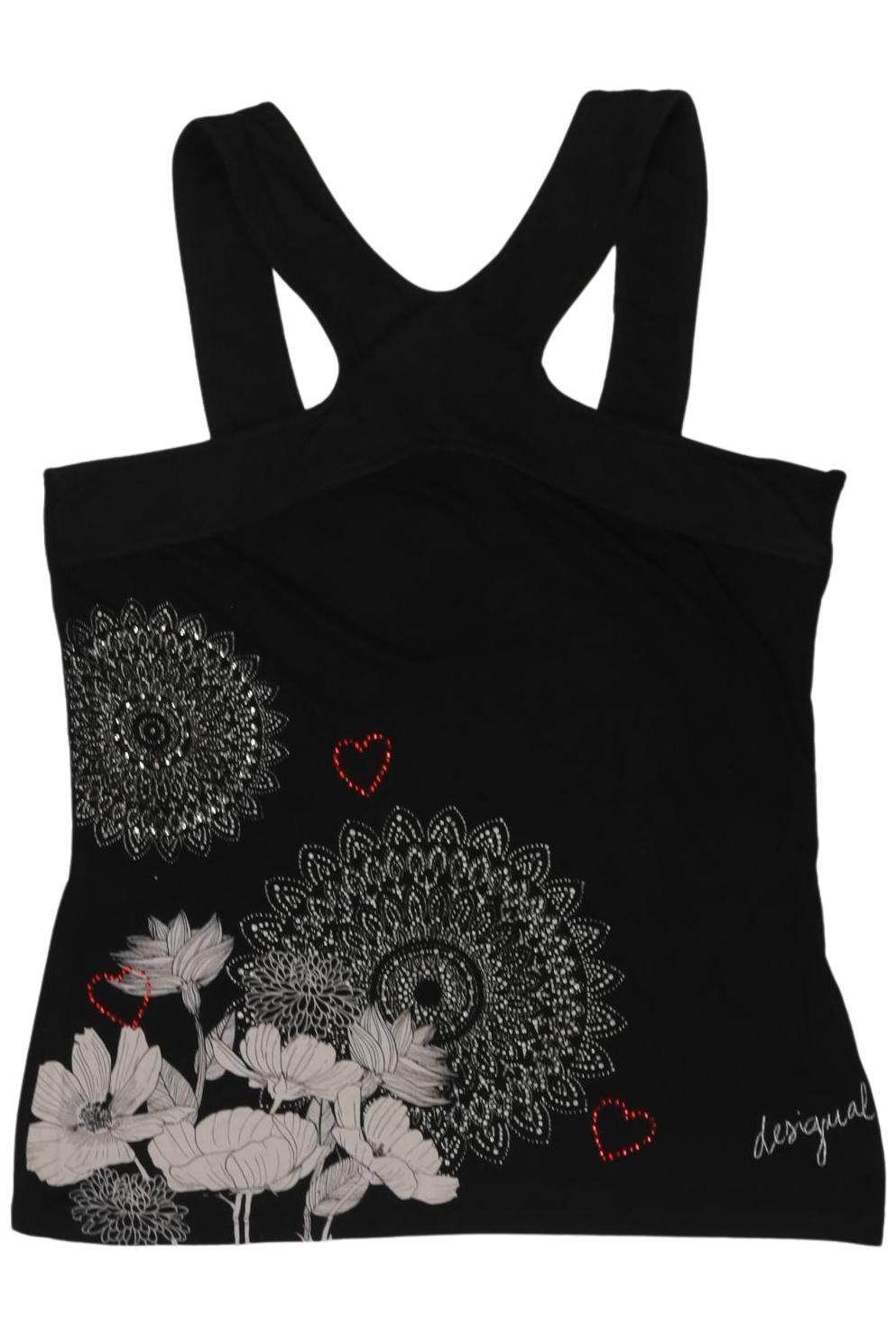 

Desigual Damen Top, schwarz, Gr. 36