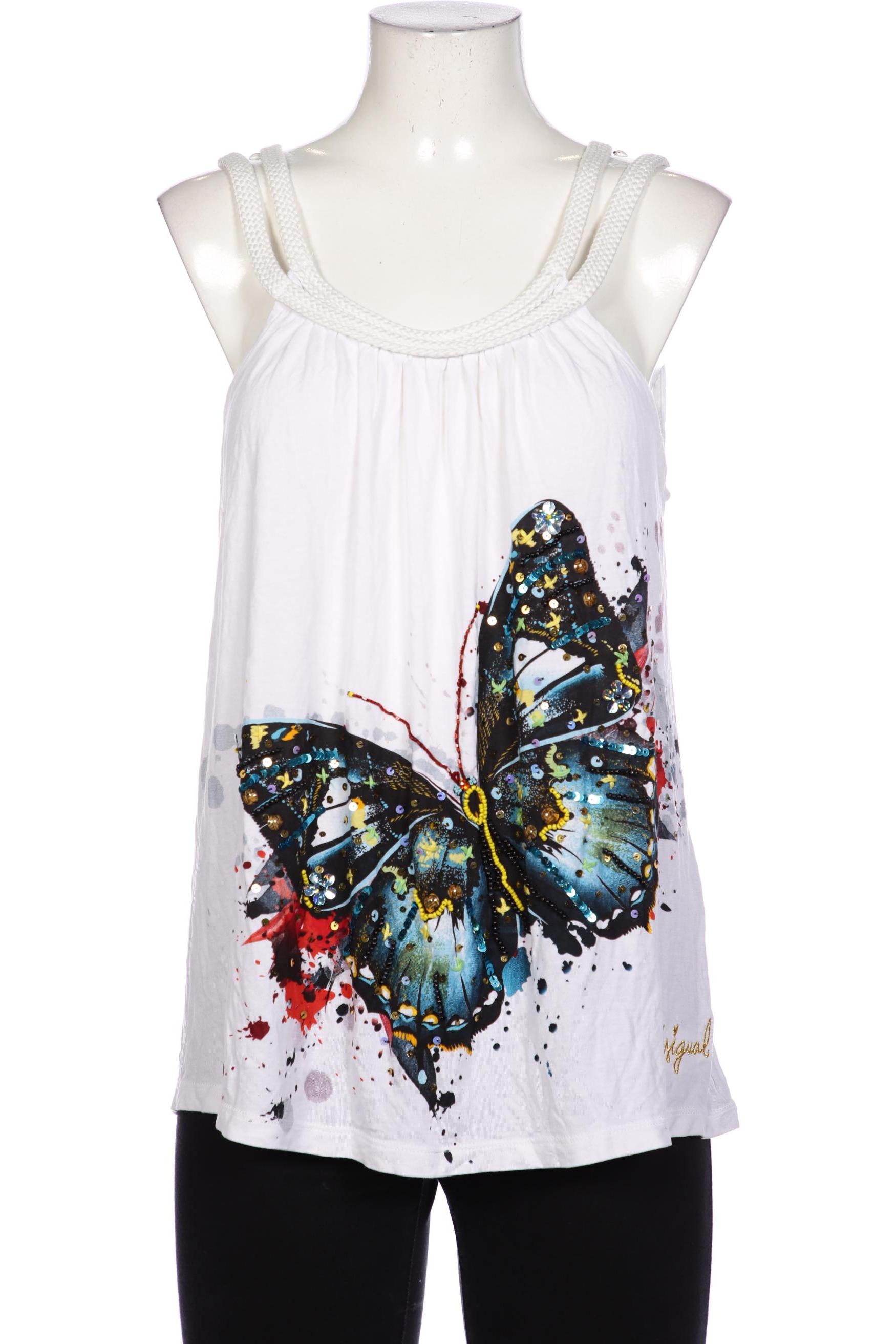 

Desigual Damen Top, weiß, Gr. 38
