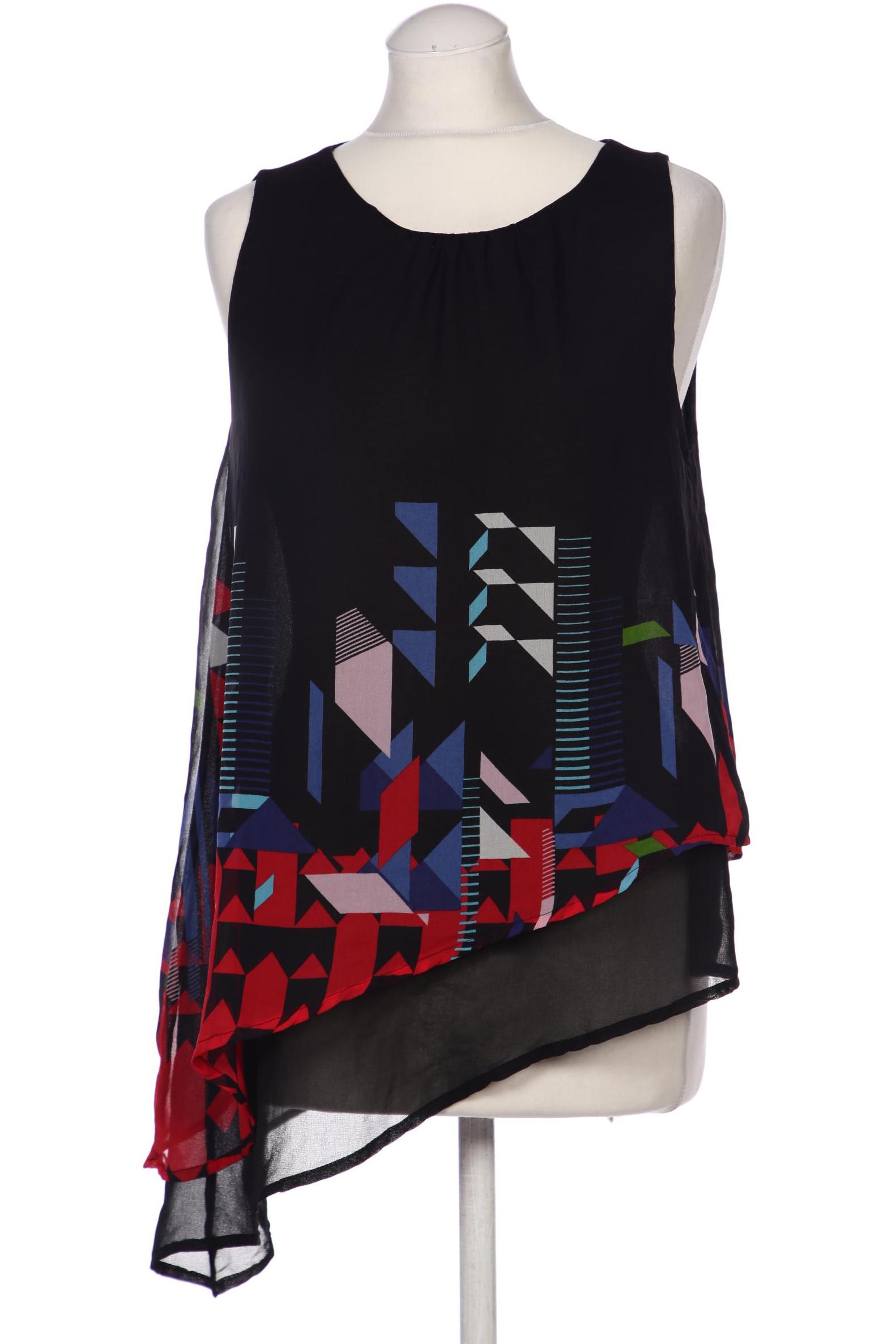 

Desigual Damen Top, schwarz, Gr. 38