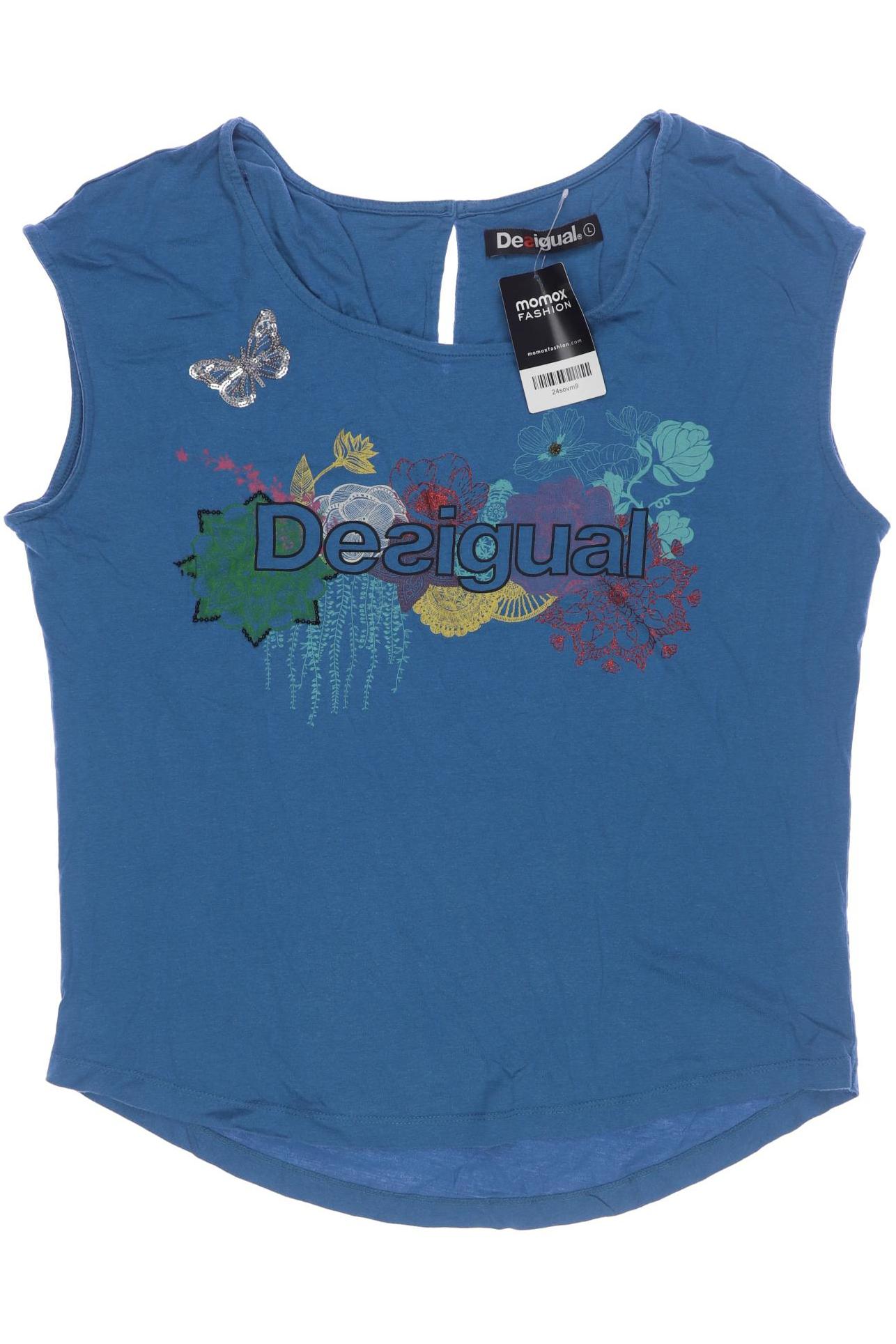 

Desigual Damen Top, blau, Gr. 42