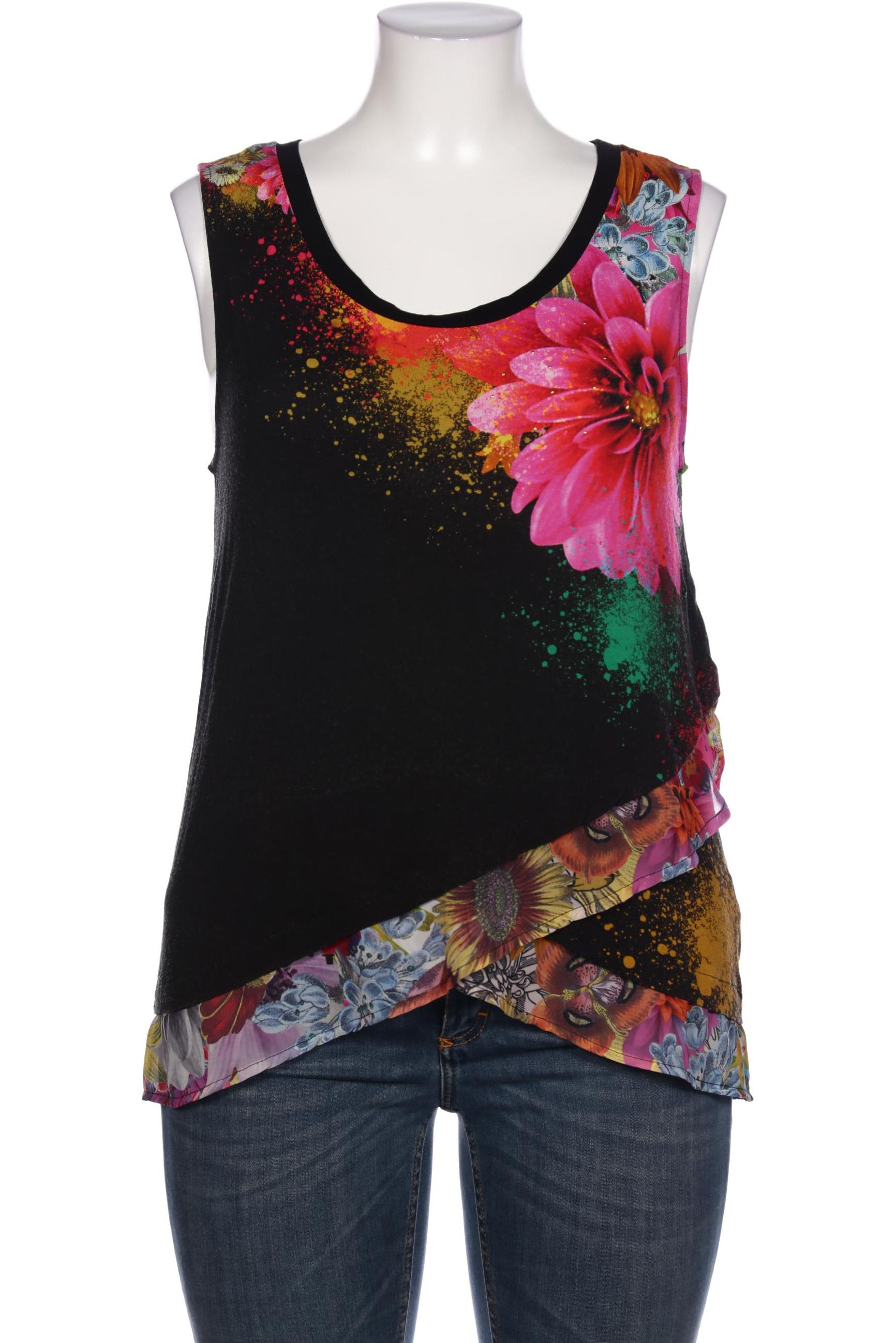 

Desigual Damen Top, schwarz, Gr. 44