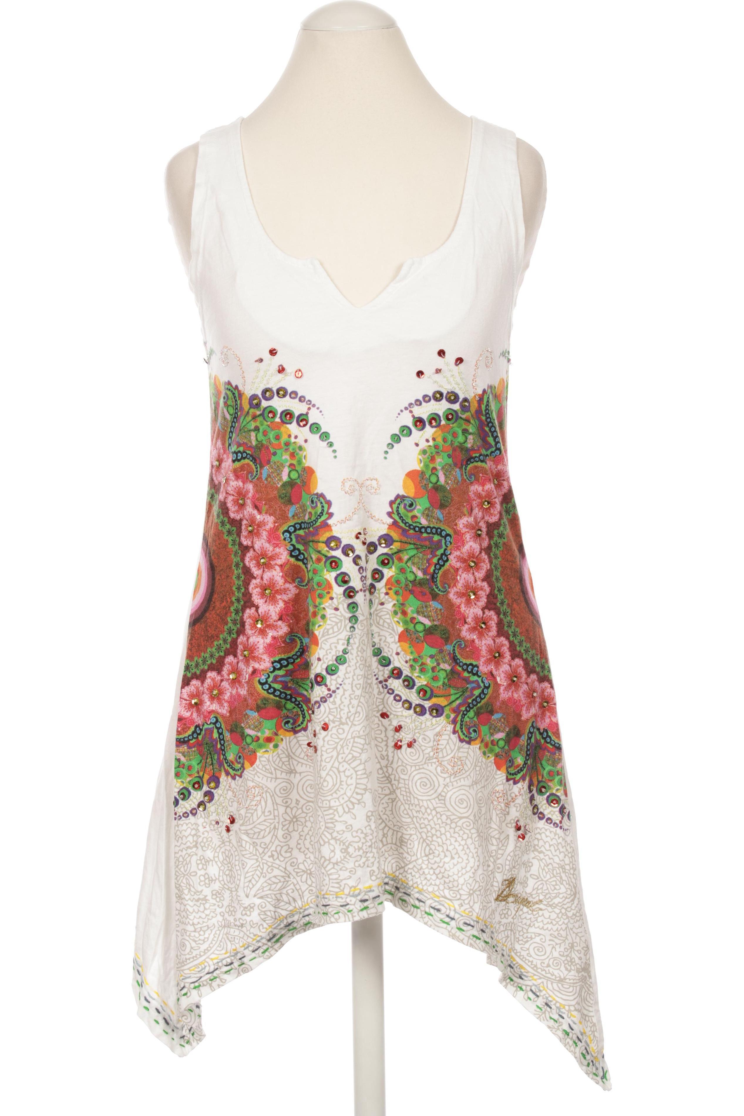 

Desigual Damen Top, weiß, Gr.