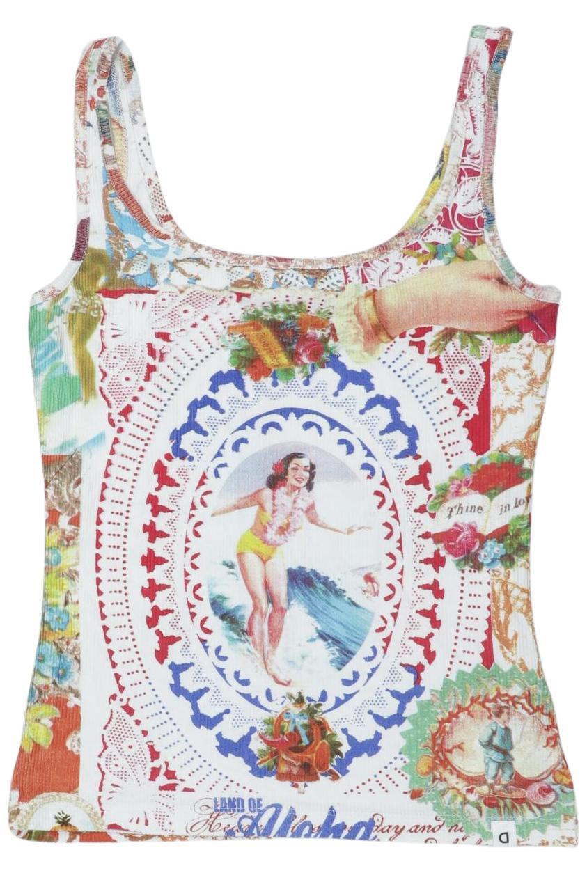 

Desigual Damen Top, weiß, Gr. 38