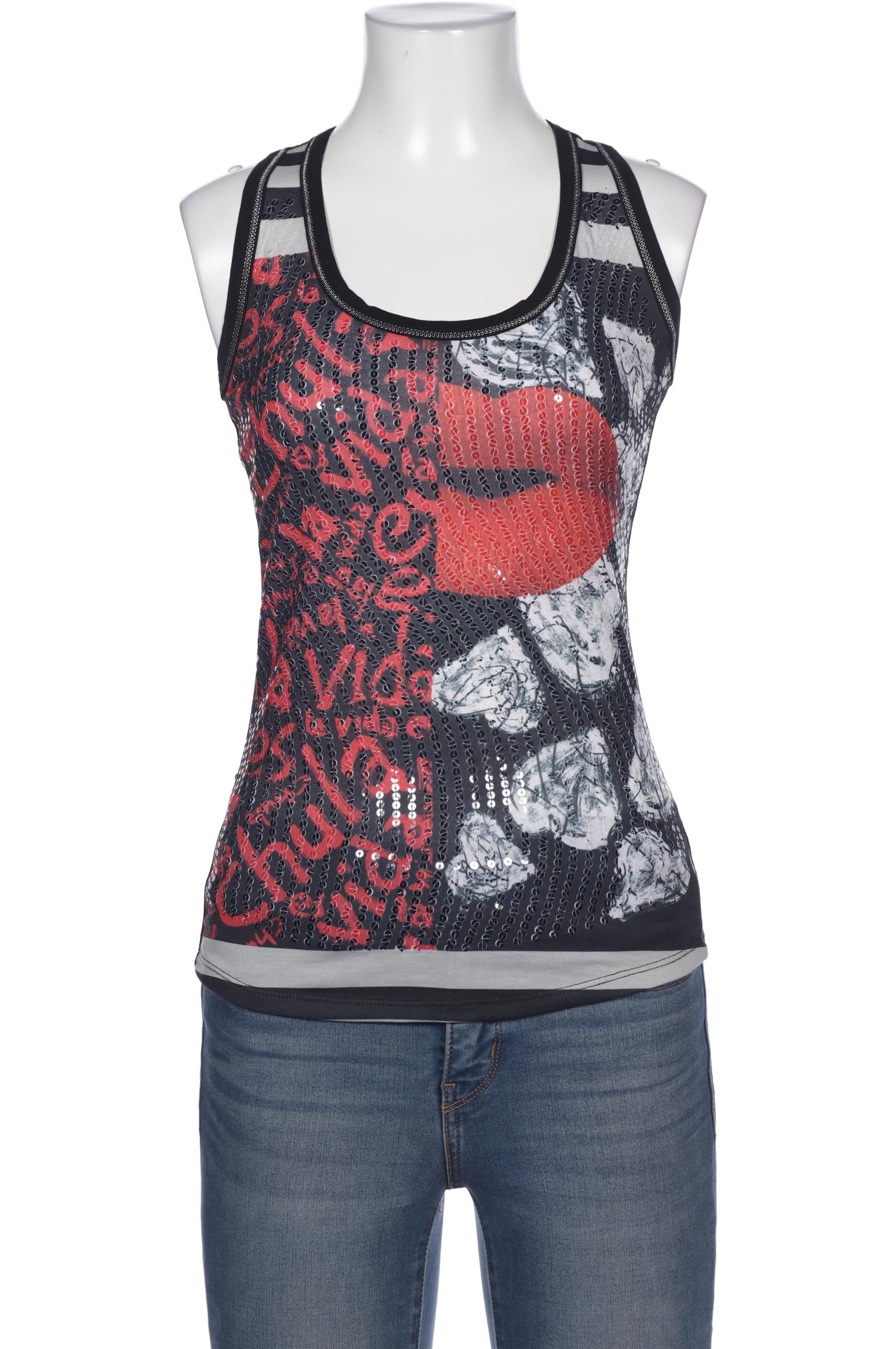 

Desigual Damen Top, schwarz, Gr. 34