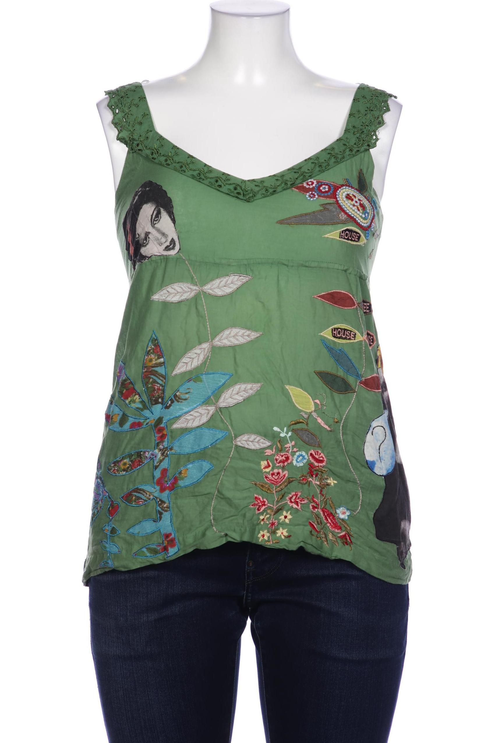 

Desigual Damen Top, grün, Gr. 42