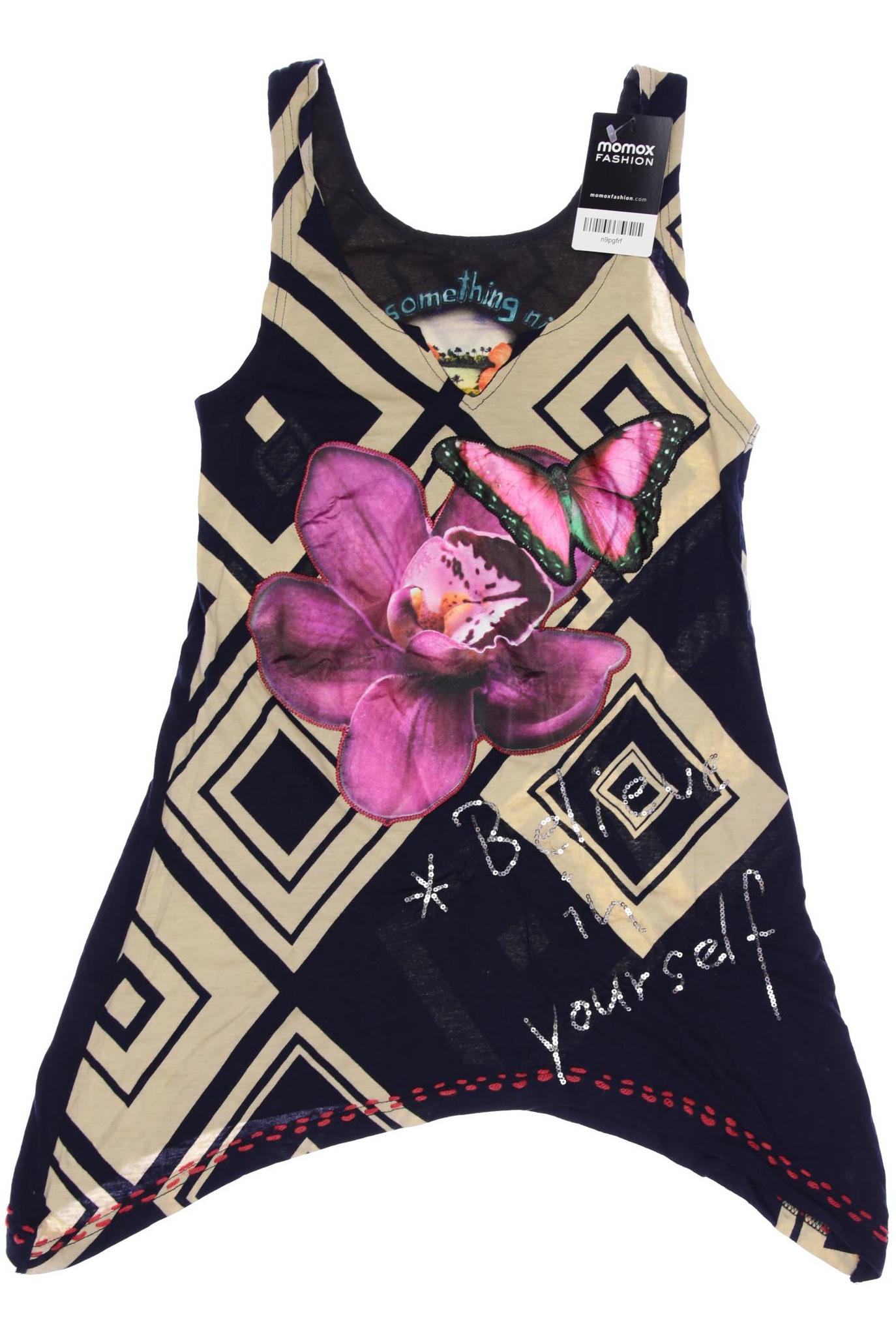 

Desigual Damen Top, marineblau, Gr. 36