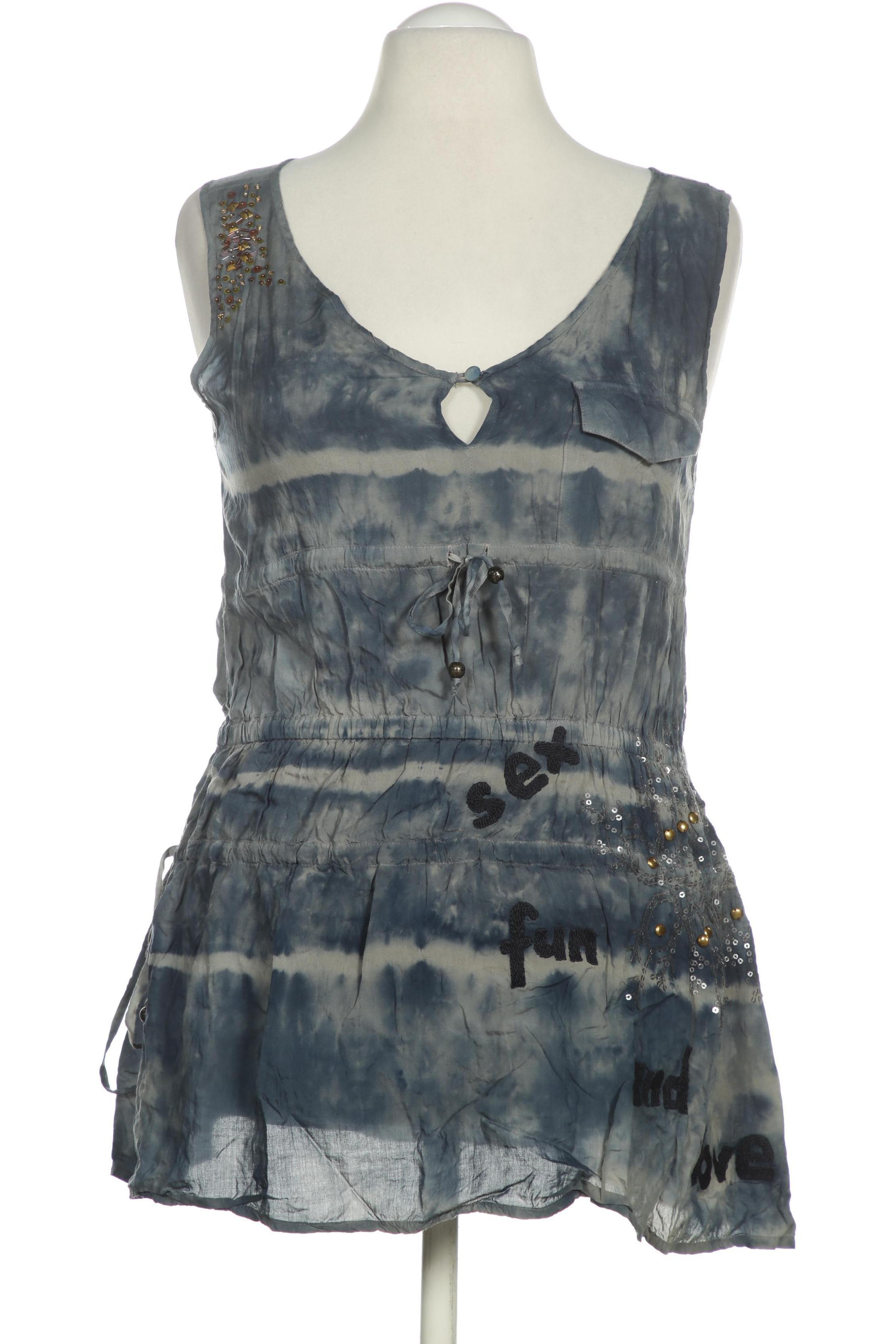 

Desigual Damen Top, blau, Gr.