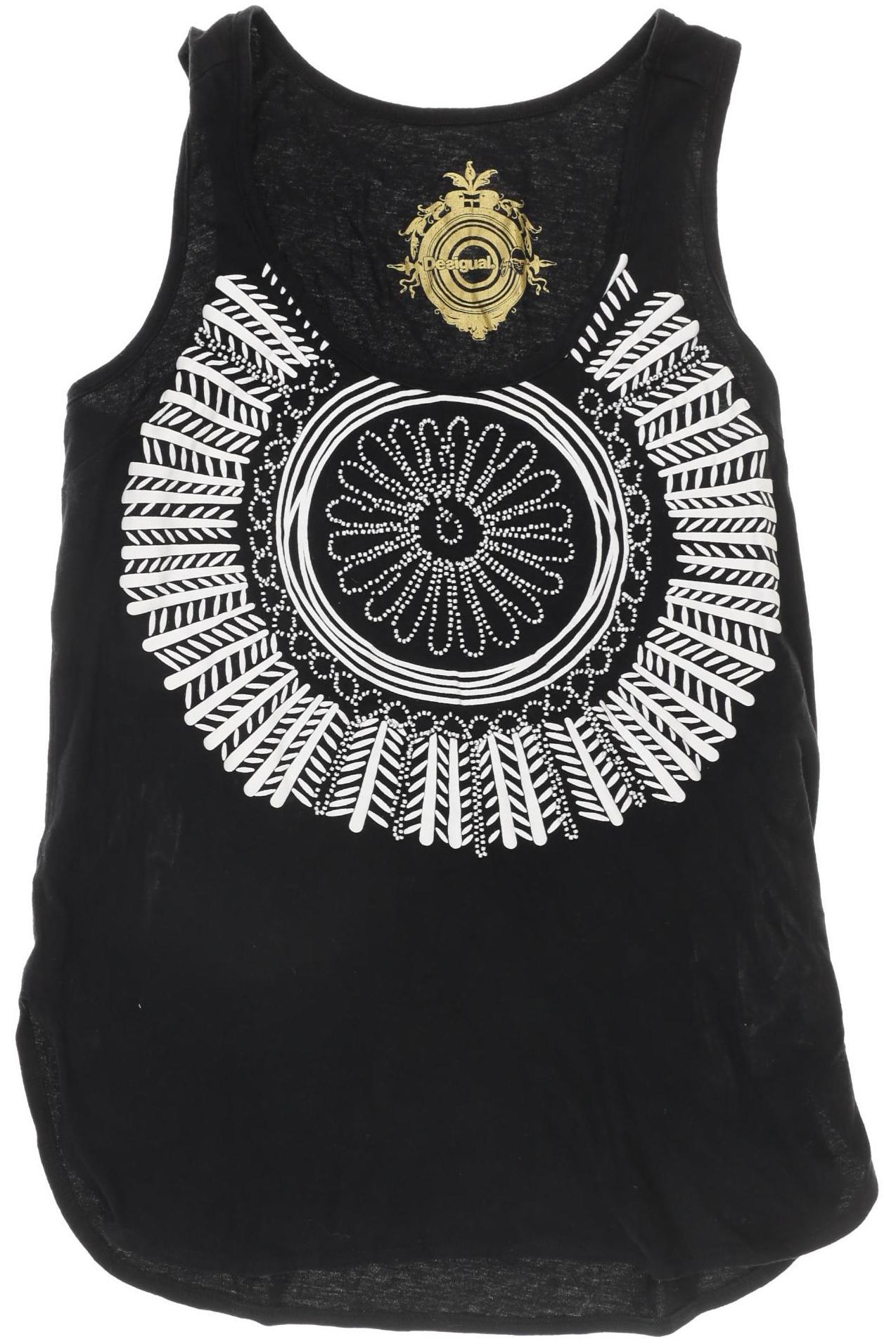

Desigual Damen Top, schwarz, Gr.