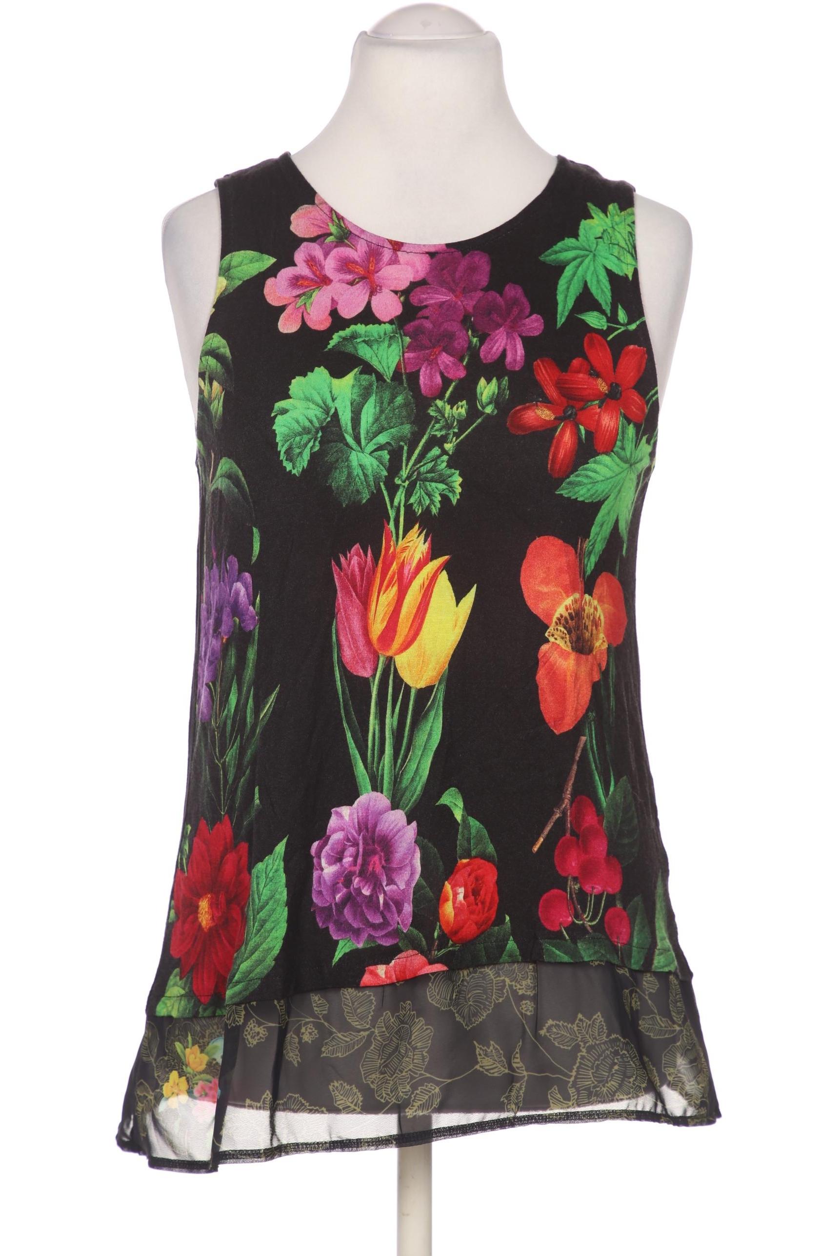 

Desigual Damen Top, schwarz, Gr. 42