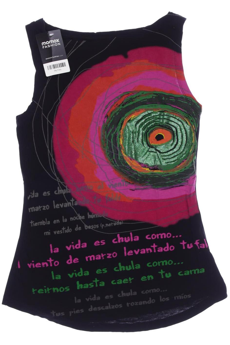 

Desigual Damen Top, schwarz, Gr. 36