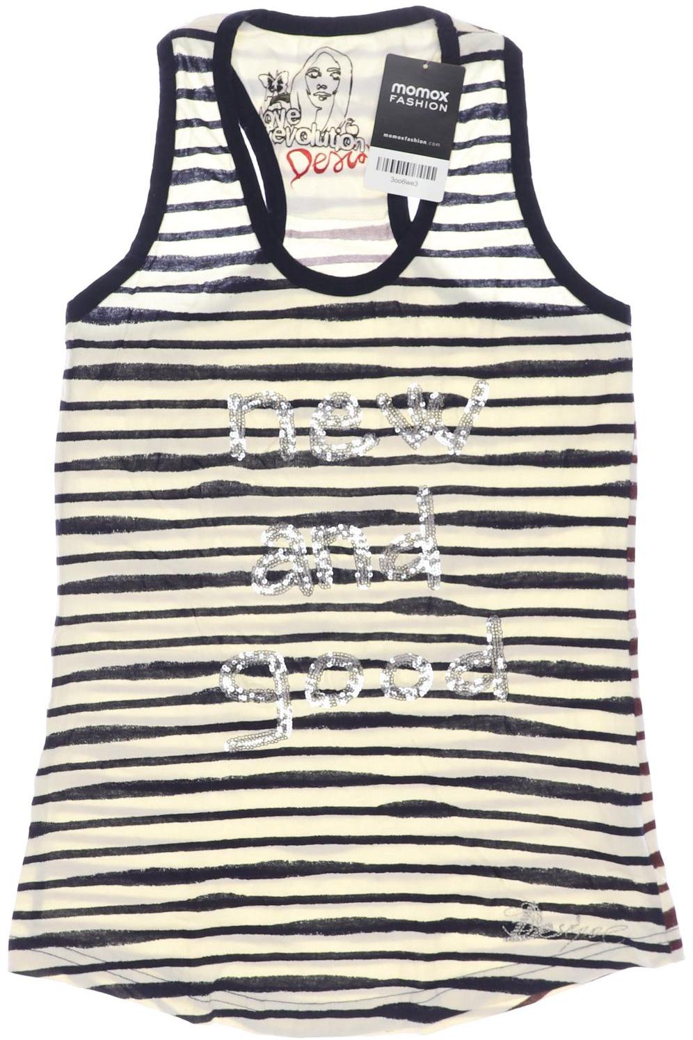 

Desigual Damen Top, cremeweiß