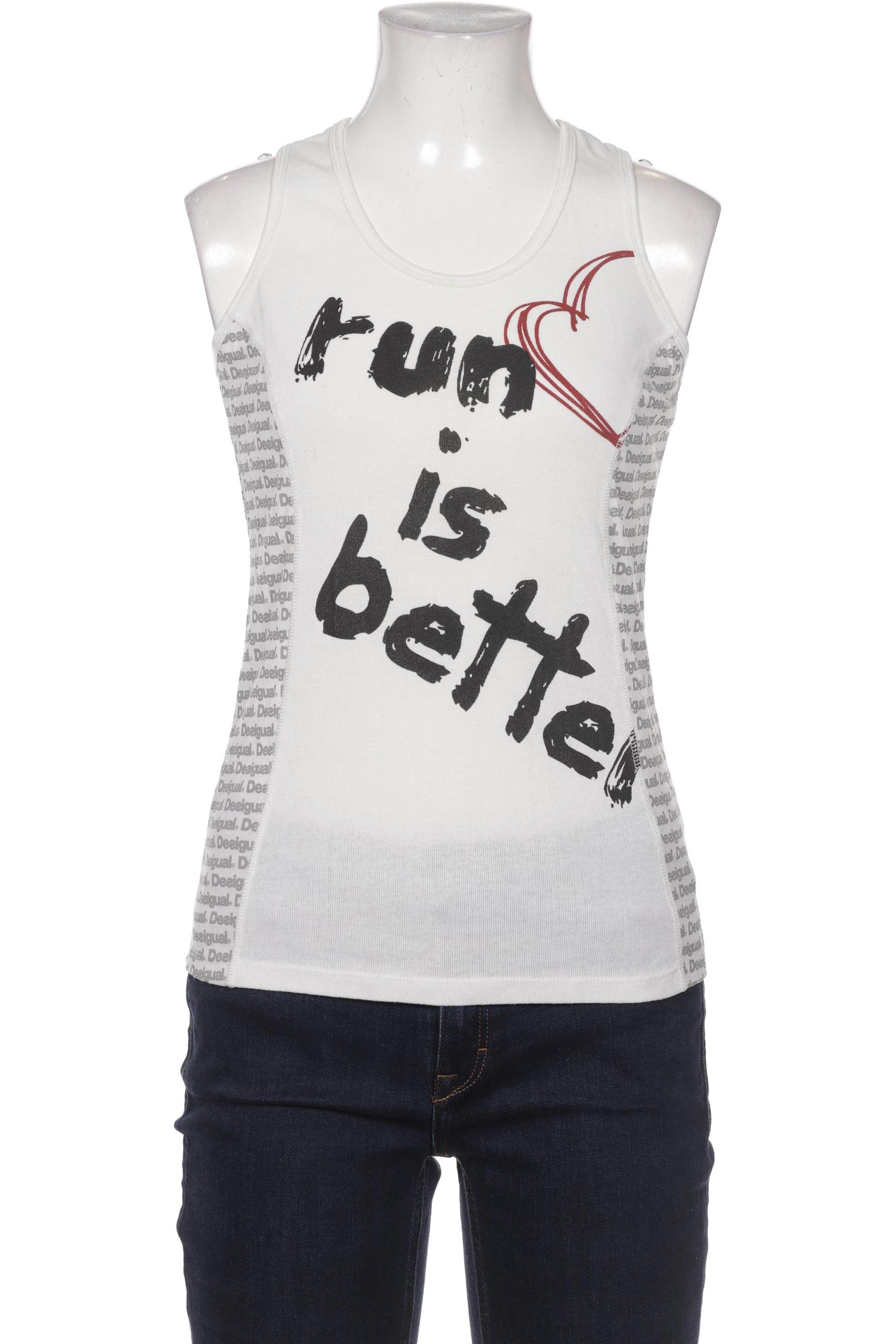 

Desigual Damen Top, weiß, Gr. 36
