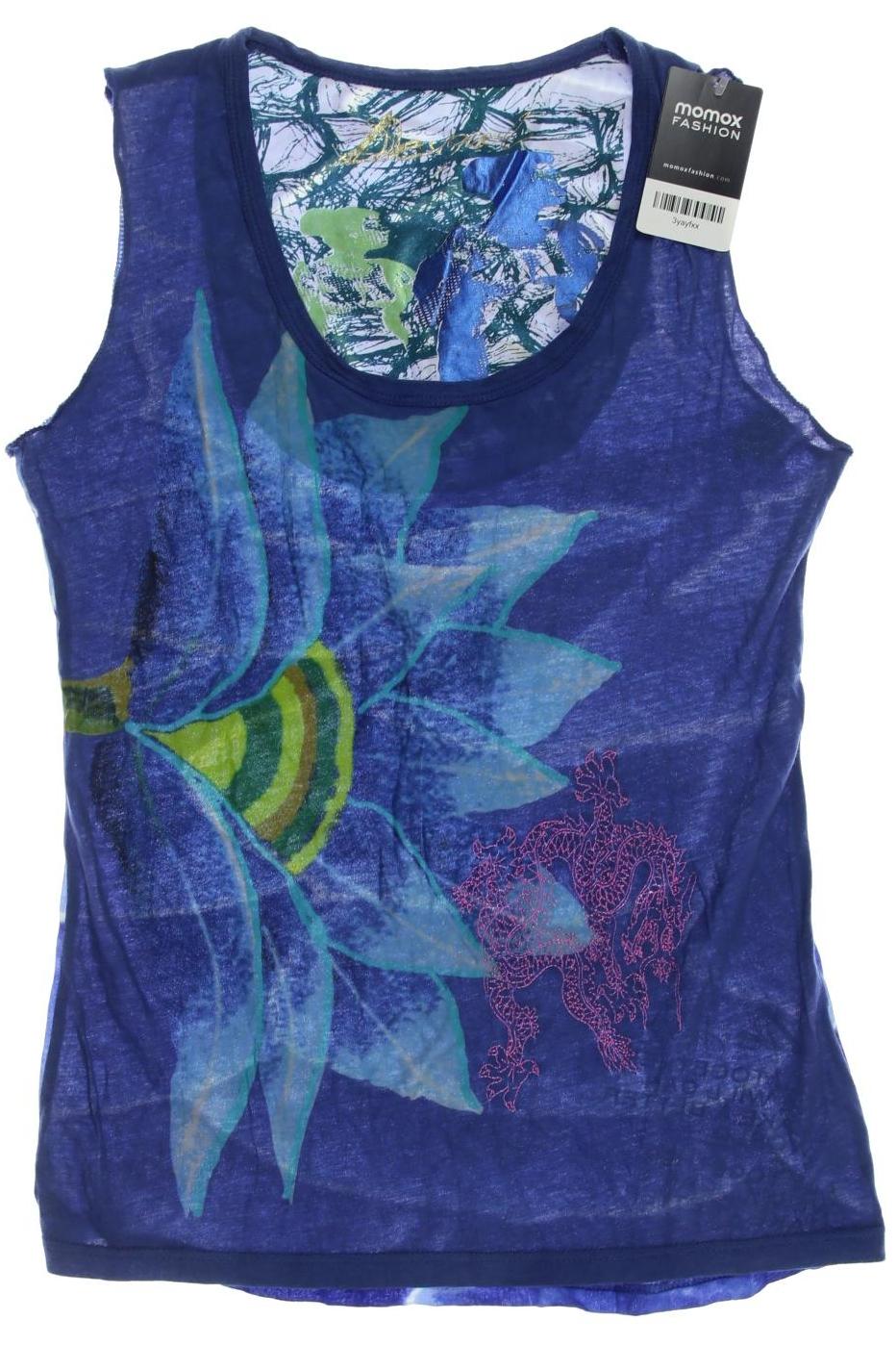 

Desigual Damen Top, blau, Gr. 38