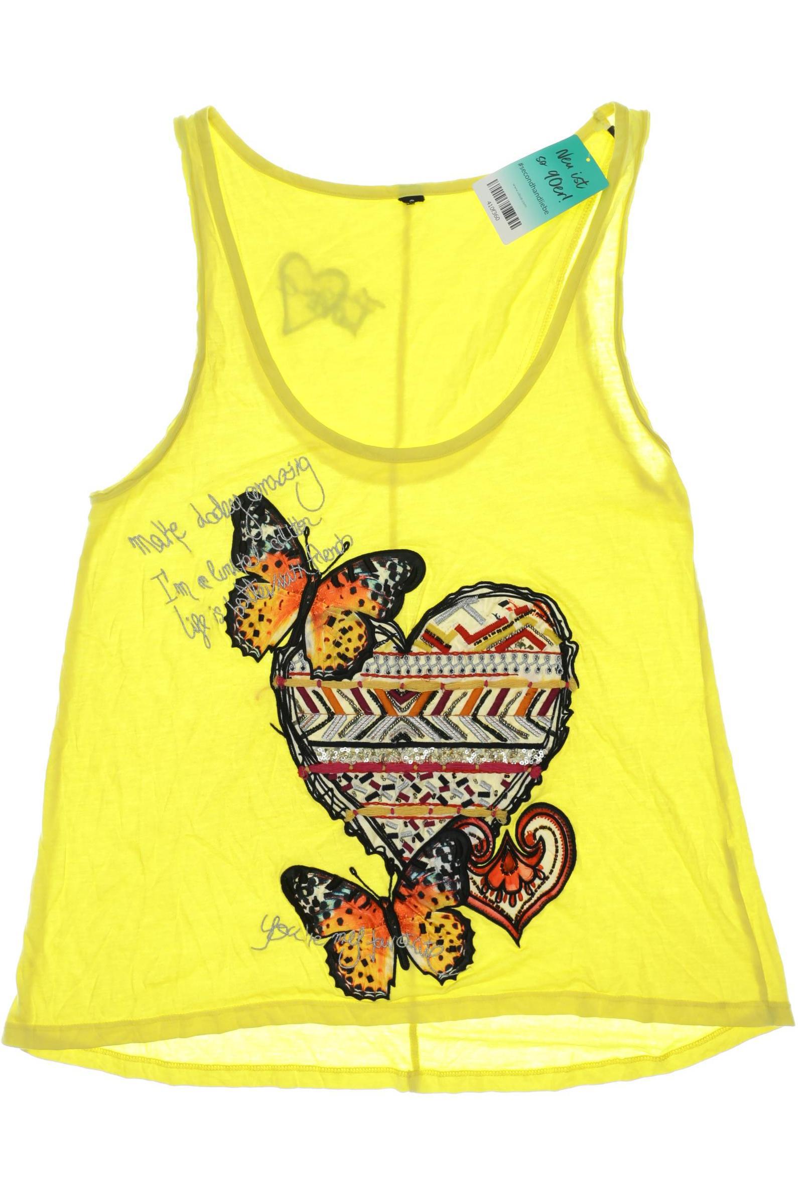 

Desigual Damen Top, gelb, Gr.