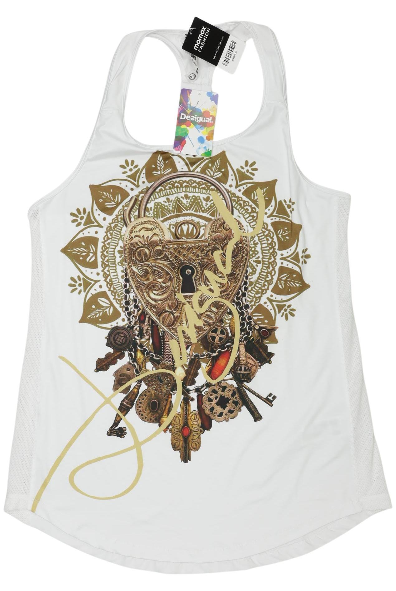 

Desigual Damen Top, weiß, Gr. 42
