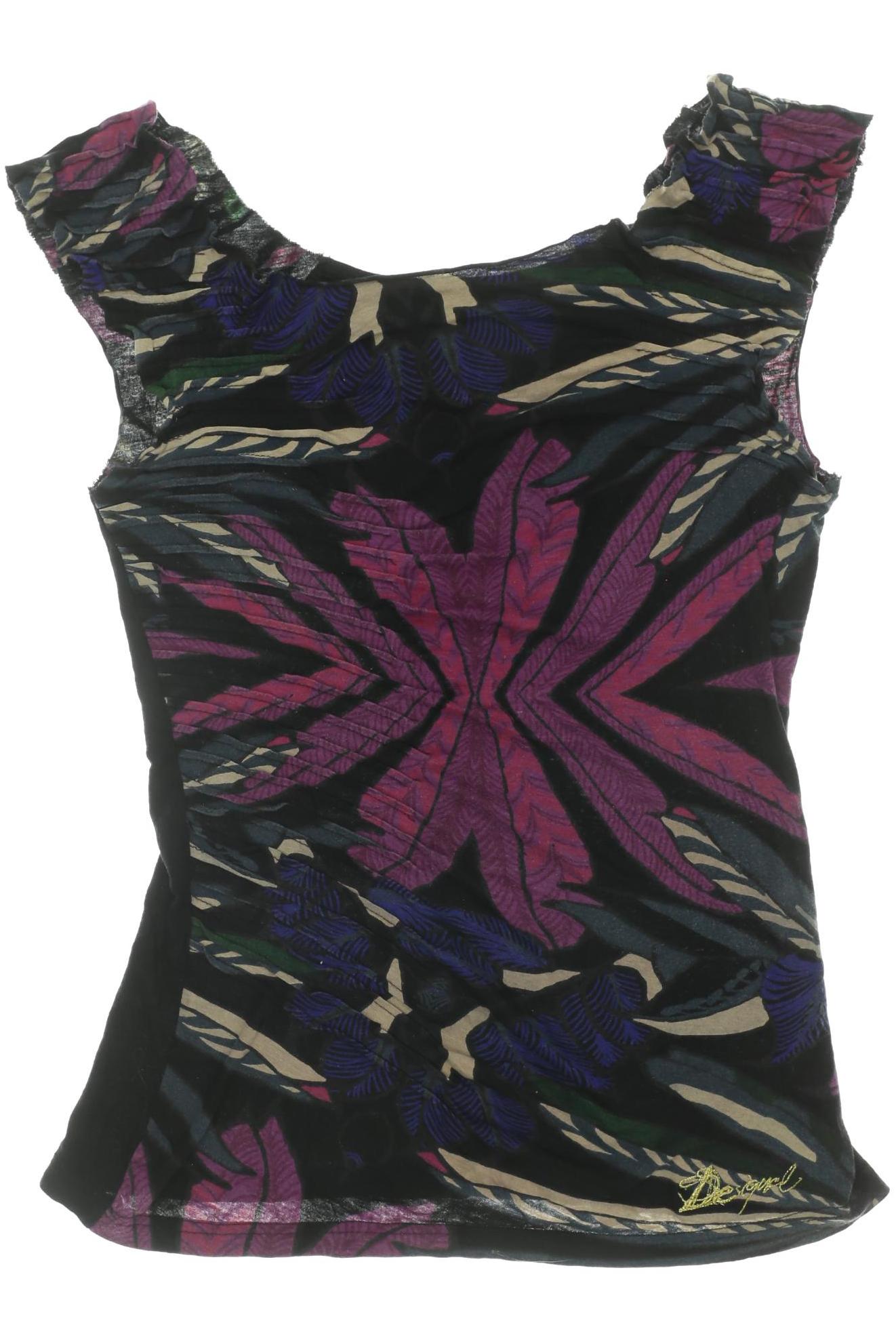 

Desigual Damen Top, schwarz, Gr. 36