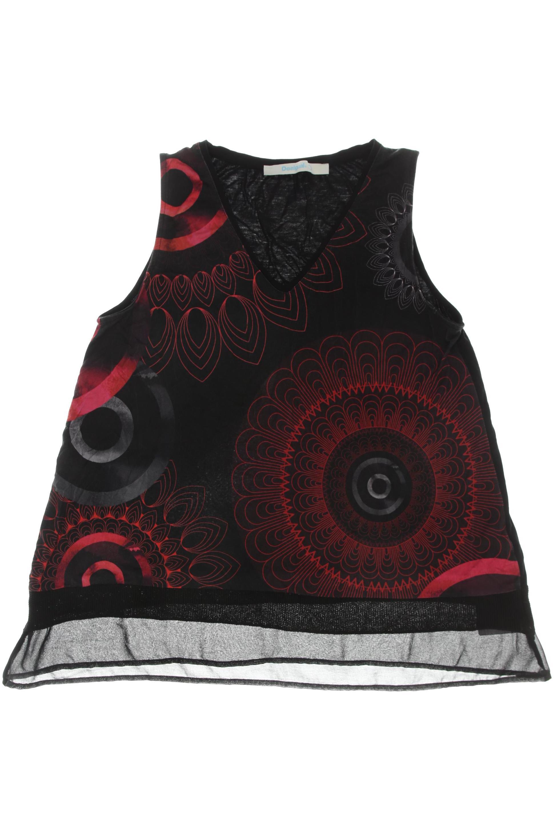 

Desigual Damen Top, schwarz, Gr. 42